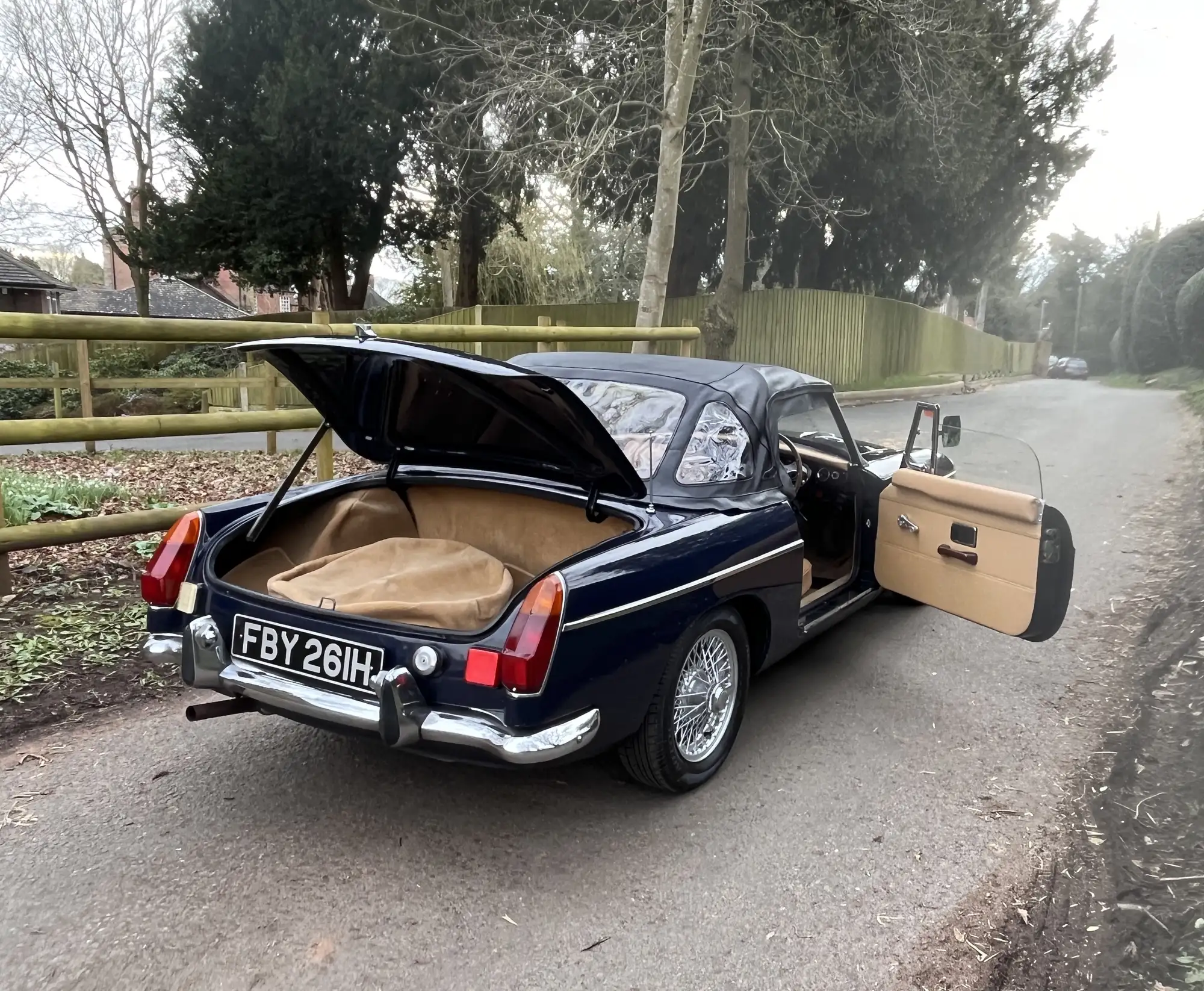 1970 MG B Roadster-Sold
