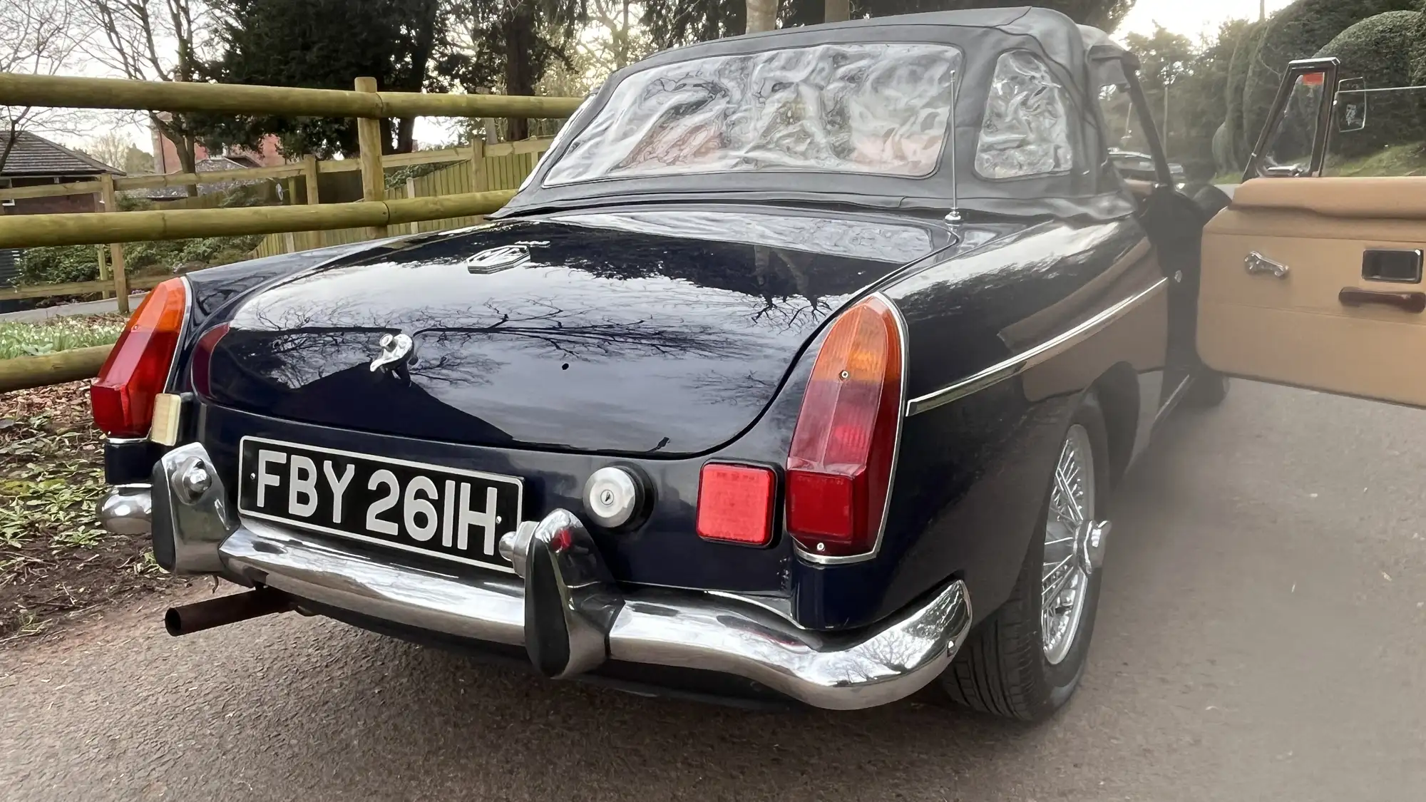 1970 MG B Roadster-Sold
