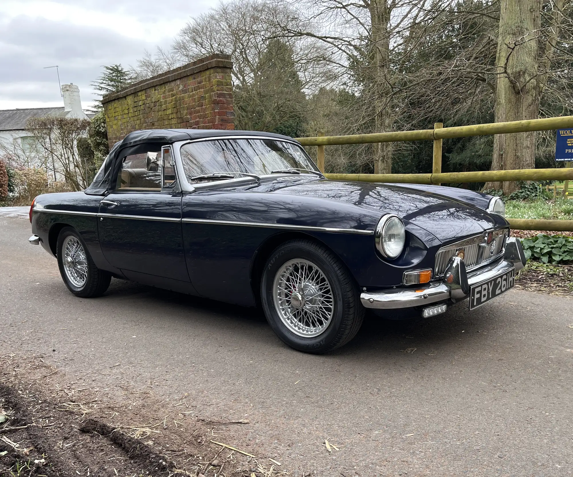 1970 MG B Roadster-Sold