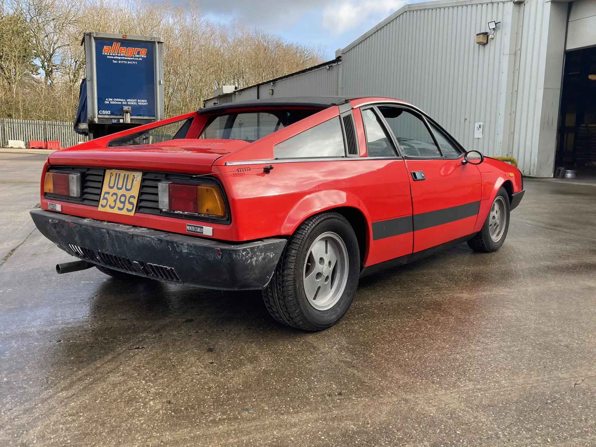 1977 Lancia Beta Montecarlo Spider Series I-Sold
