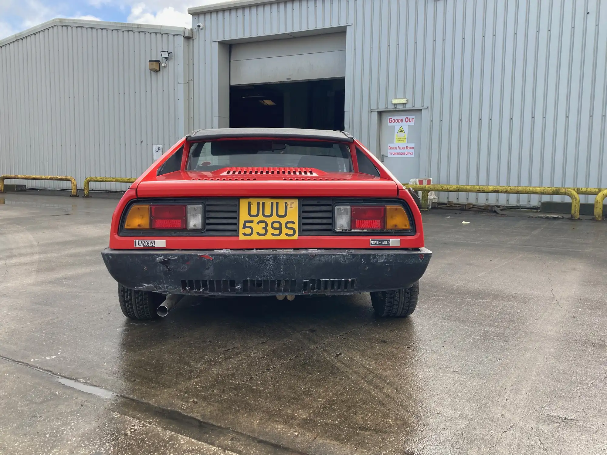 1977 Lancia Beta Montecarlo Spider Series I-Sold