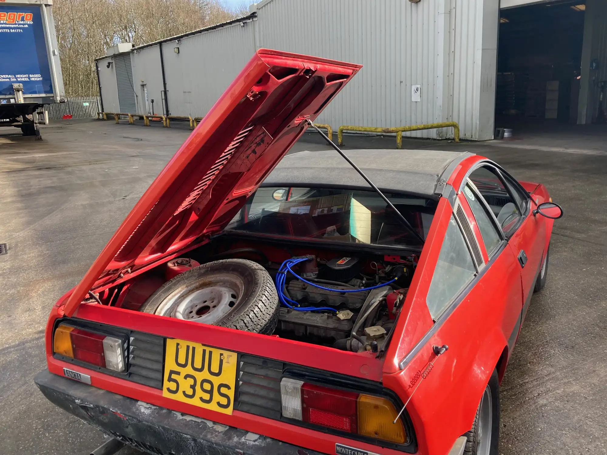 1977 Lancia Beta Montecarlo Spider Series I-Sold