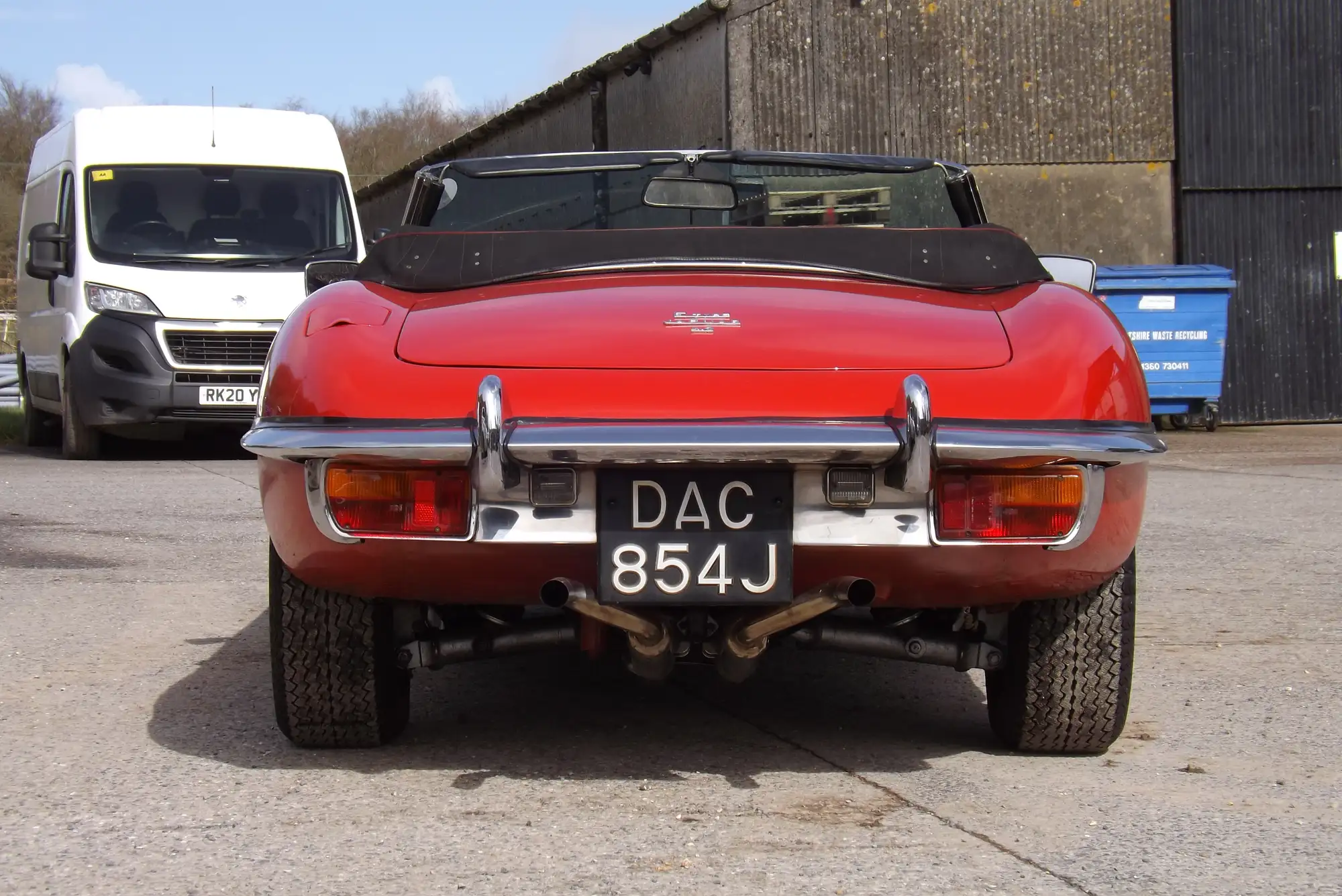 1970 Jaguar E-Type 4.2-Litre Series 2 Roadster - Property of-Sold