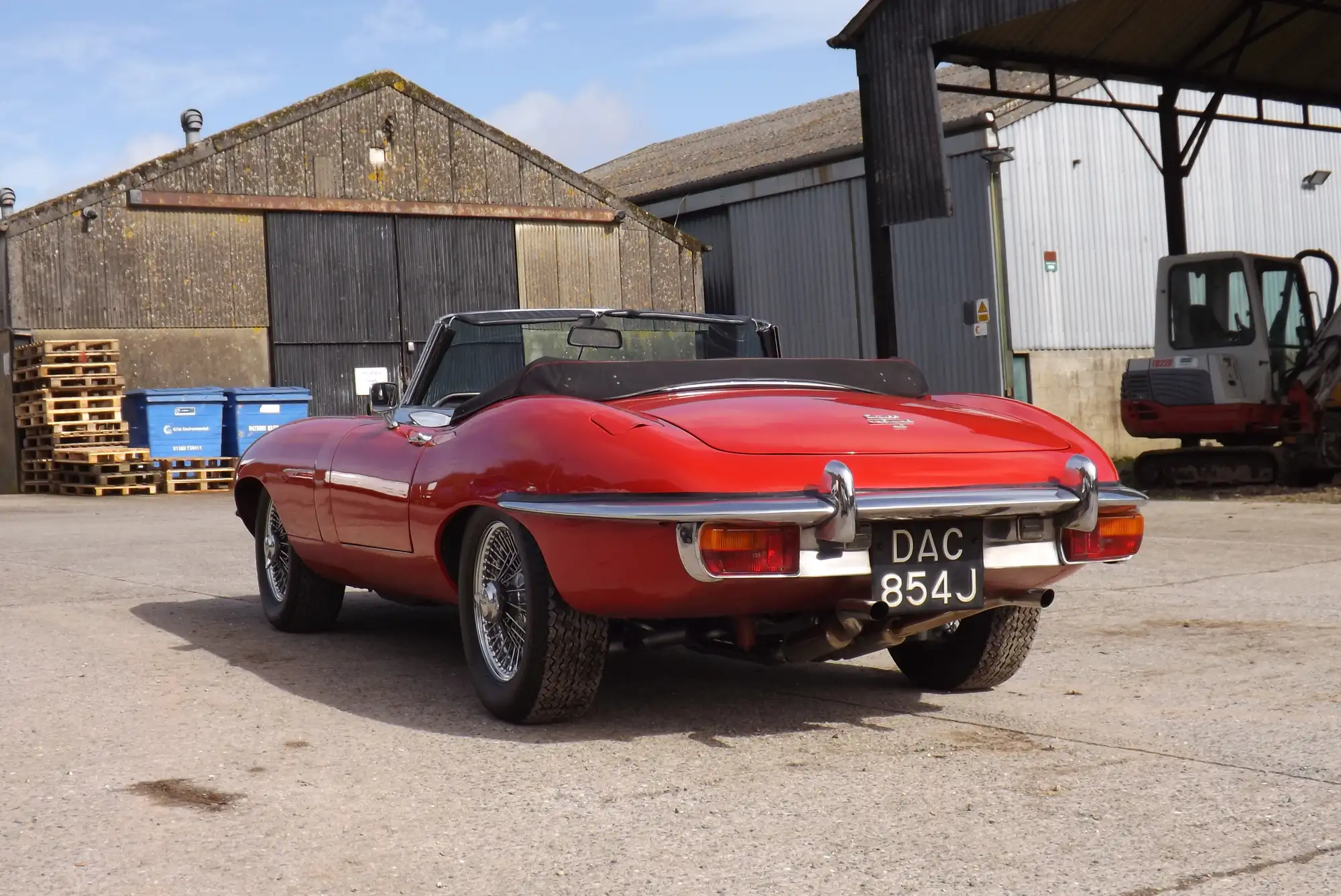 1970 Jaguar E-Type 4.2-Litre Series 2 Roadster - Property of-Sold