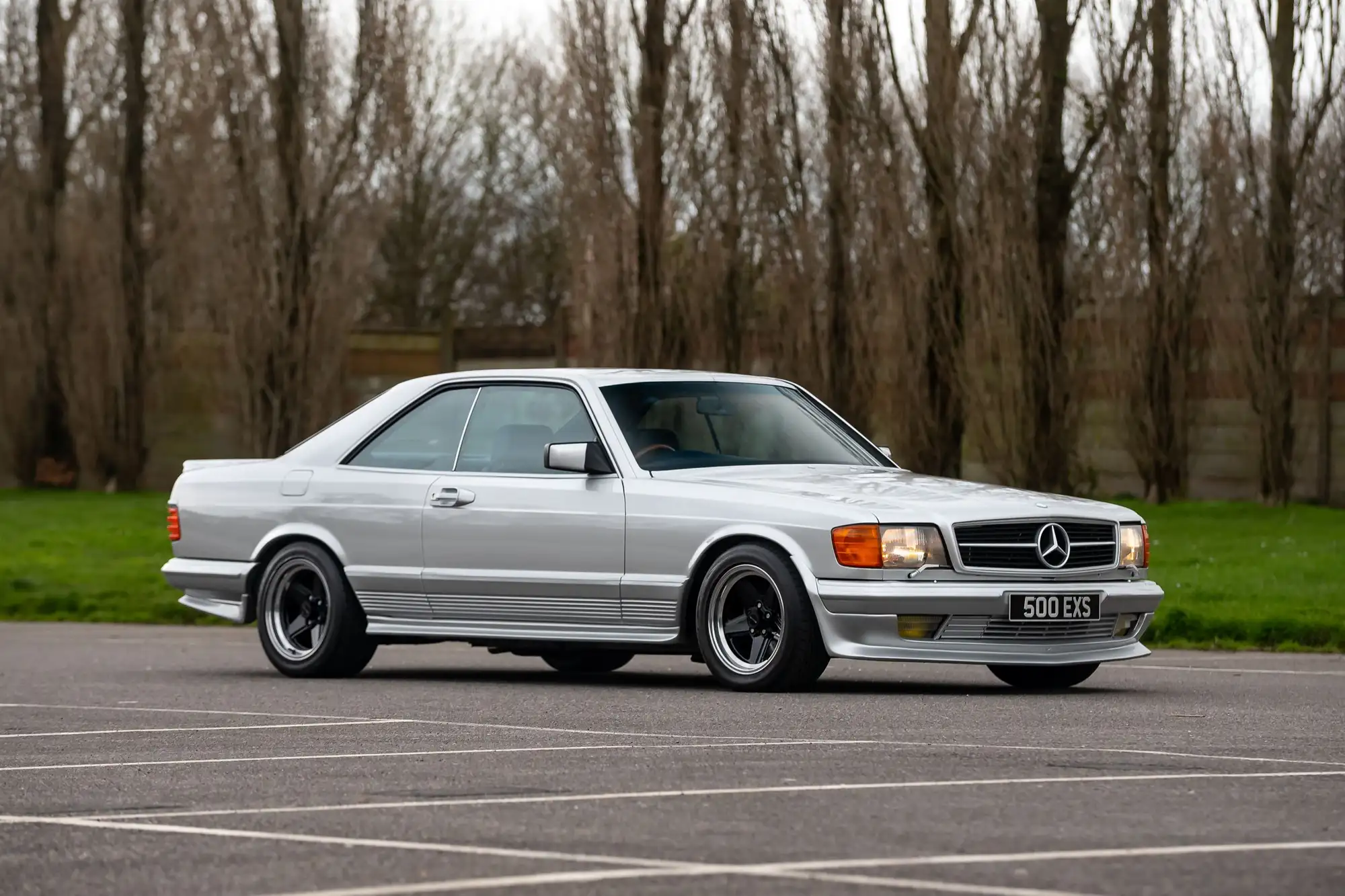 超レア★M-BENZ 500SEC AMG★ベンツ★W126★ホワイト★ 1985 Mercedes-Benz 500 SEC AMG Is An All-White, $57k Bruiser
