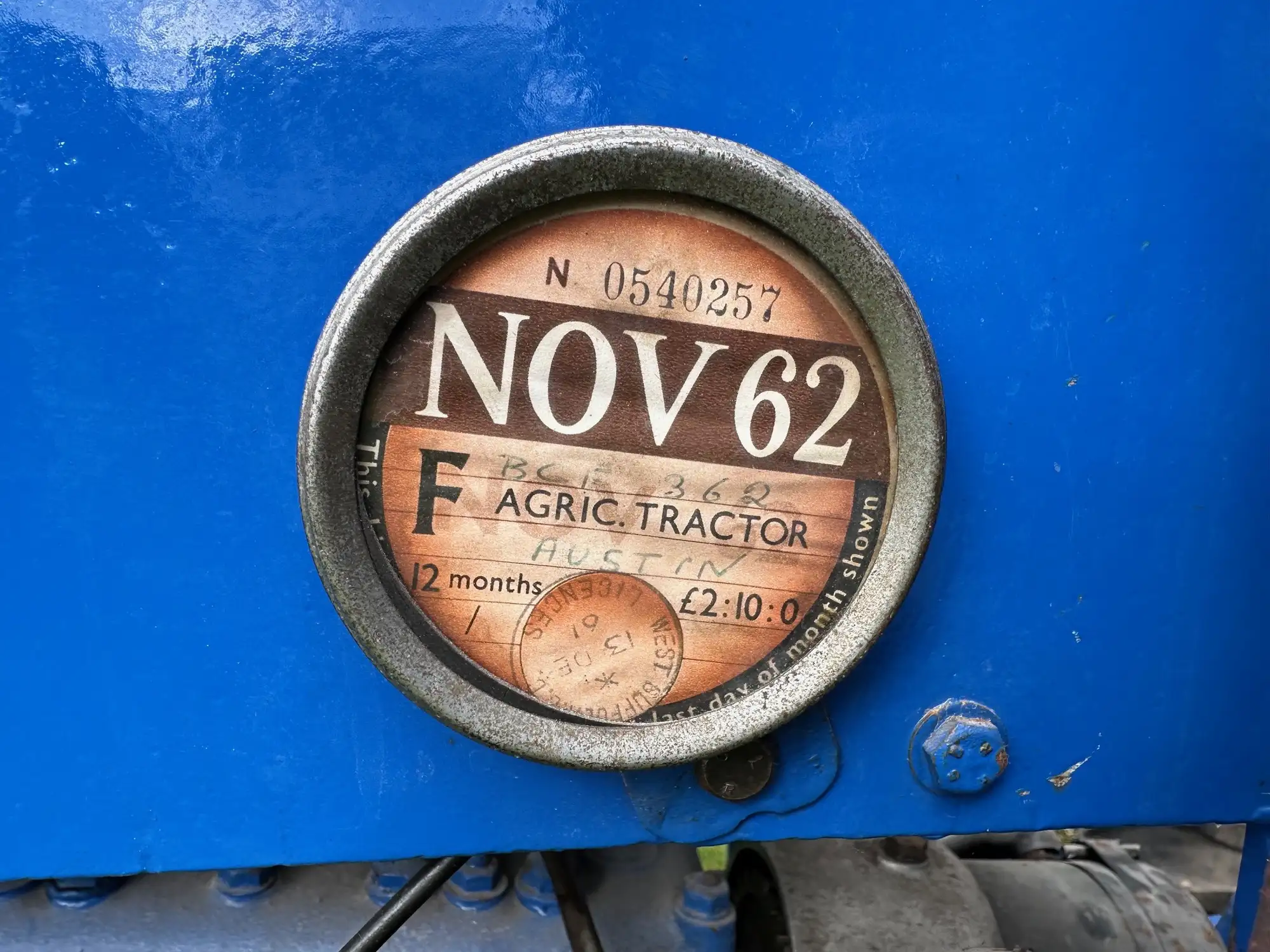 c.1929 Austin/Paterson 7 Garden Tractor-Sold
