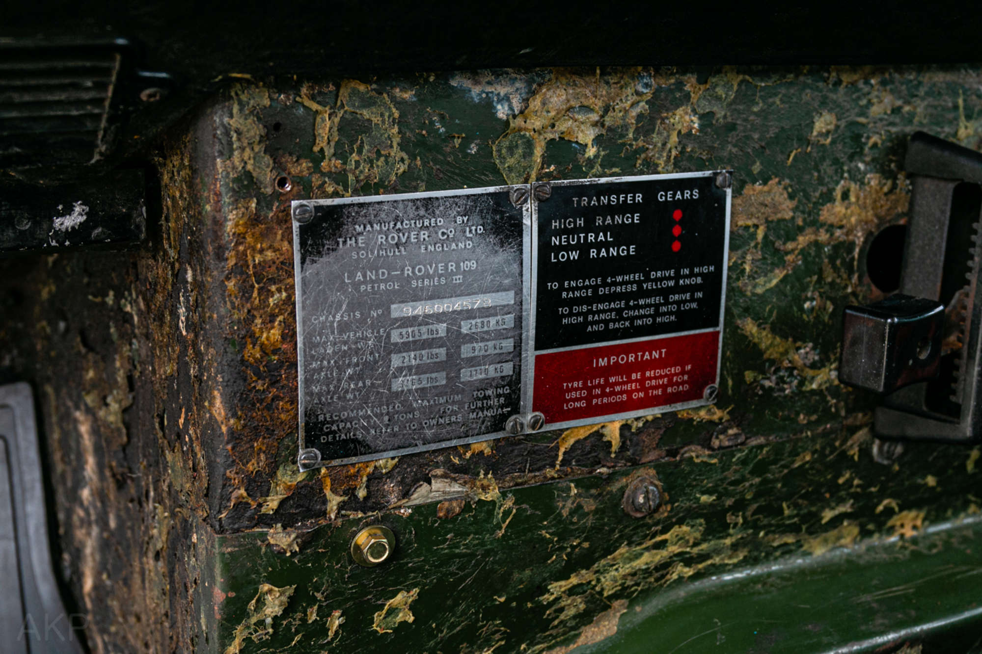 1973 Land Rover Series 3 109