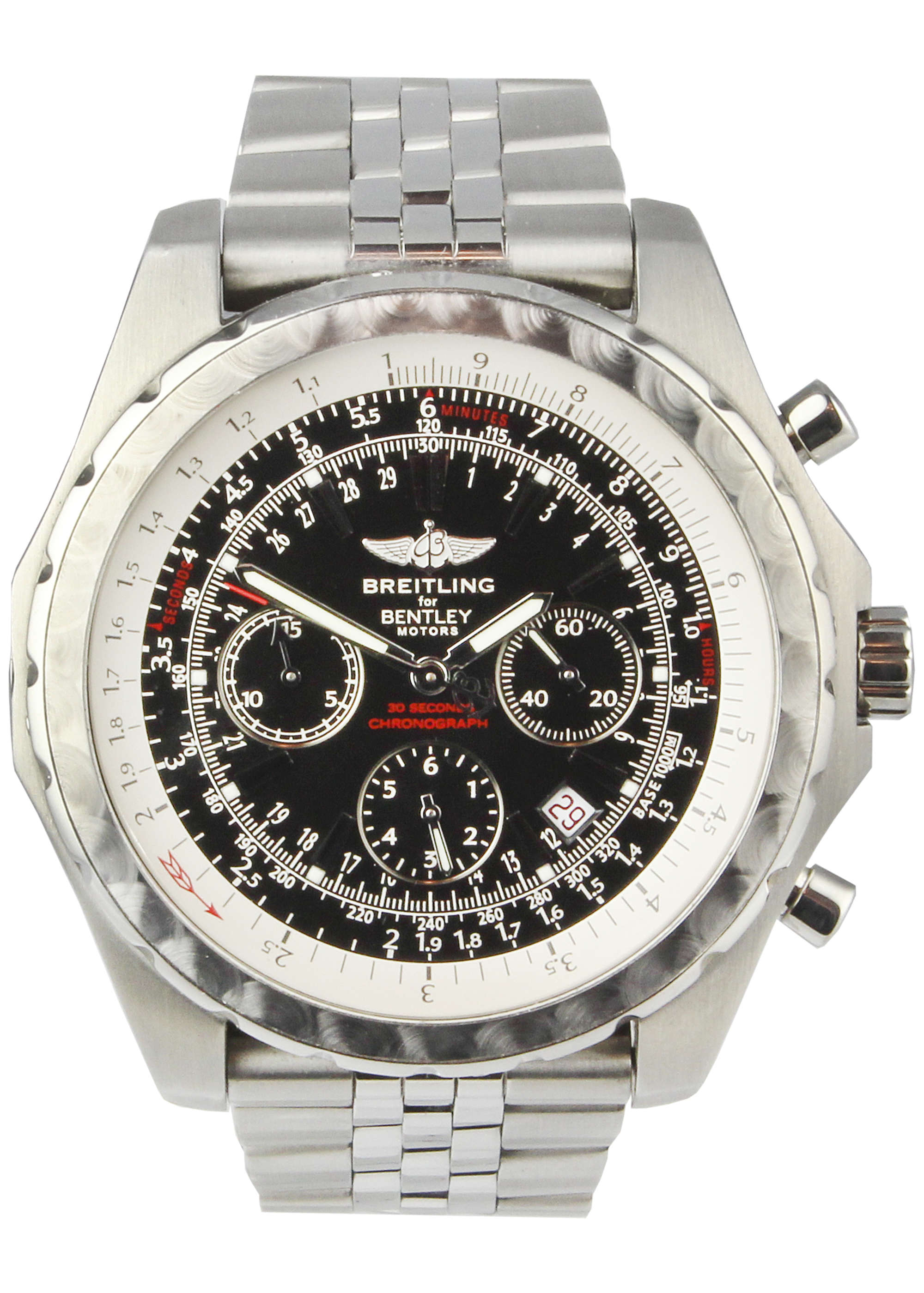 2012 Breitling Bentley Chronograph.Complete with Box and Pap-Sold