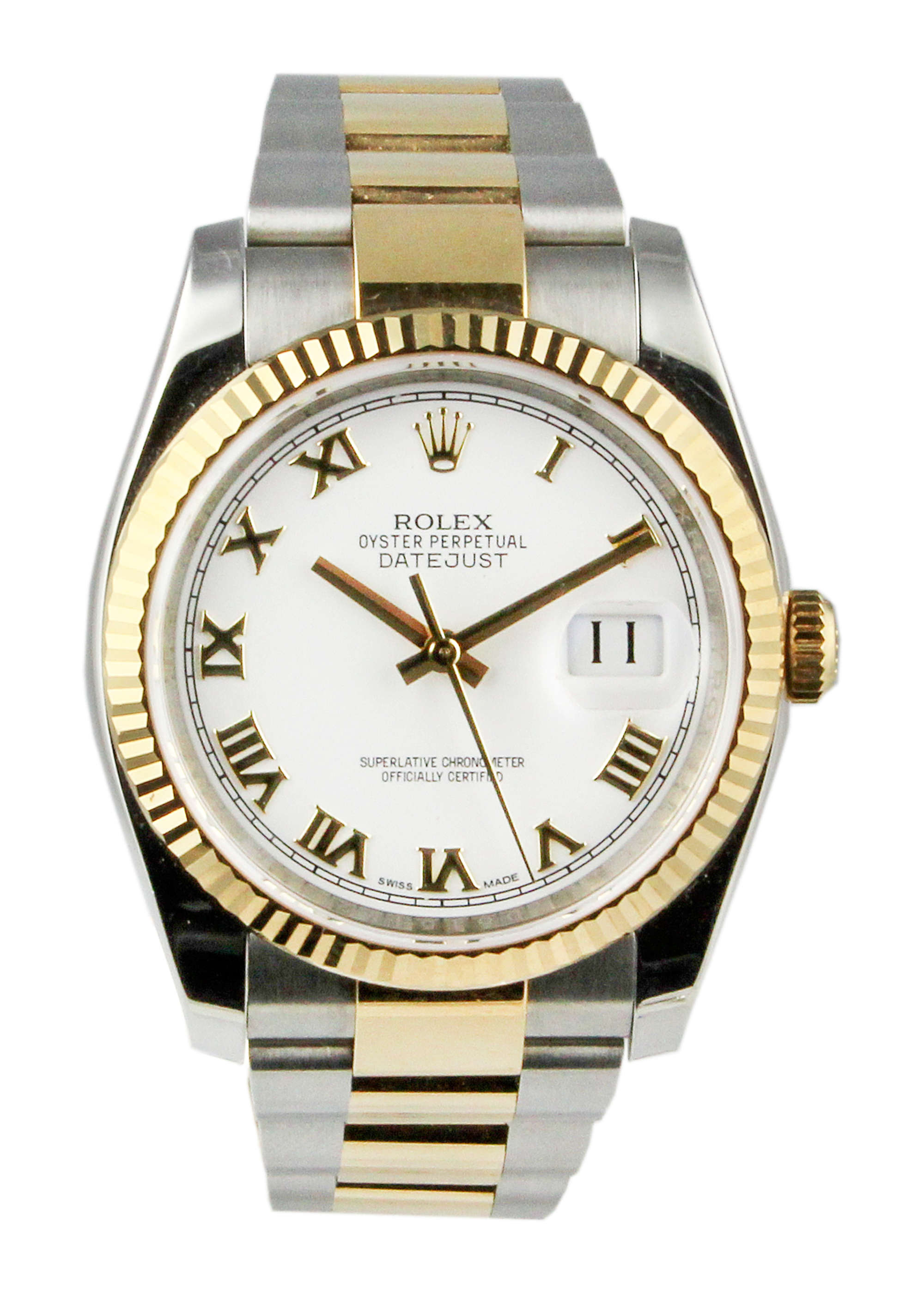 2015 Rolex Datejust Bi Metal 'New Model'. Complete with Orig-Auction Lot