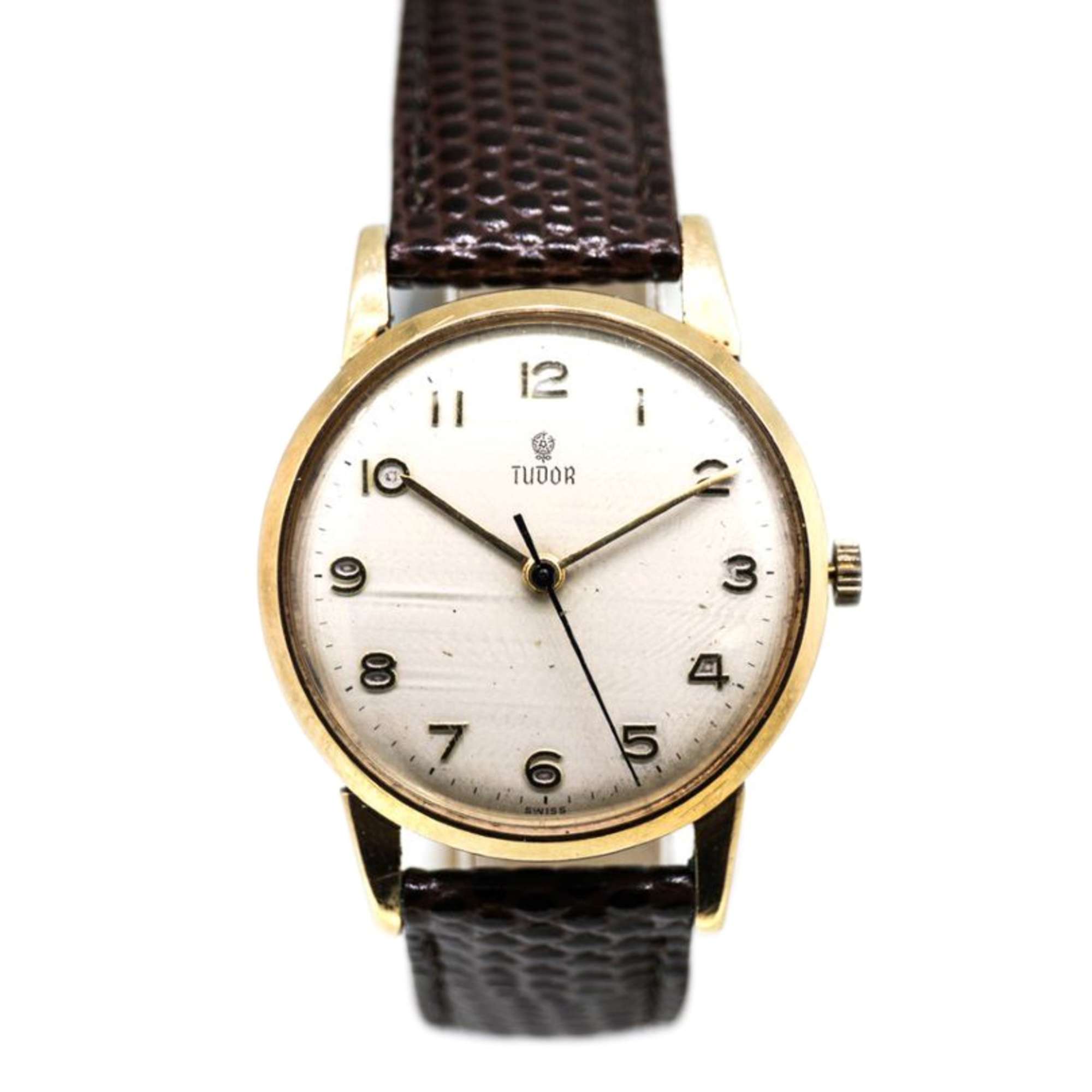 c.1960 Tudor 9ct Yellow Gold. Manual wind. -Auction Lot