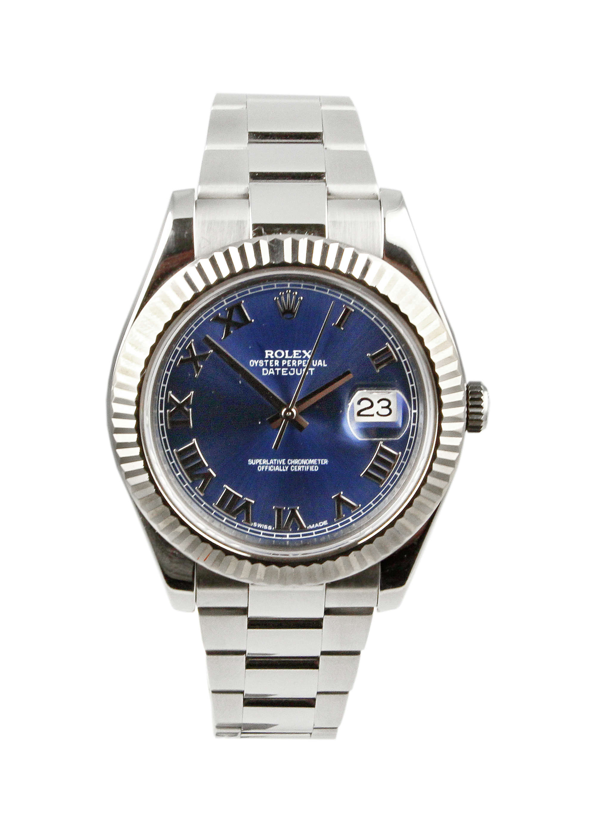 2014 Rolex Datejust 2 Automatic Stainless Steel with White G-Auction Lot