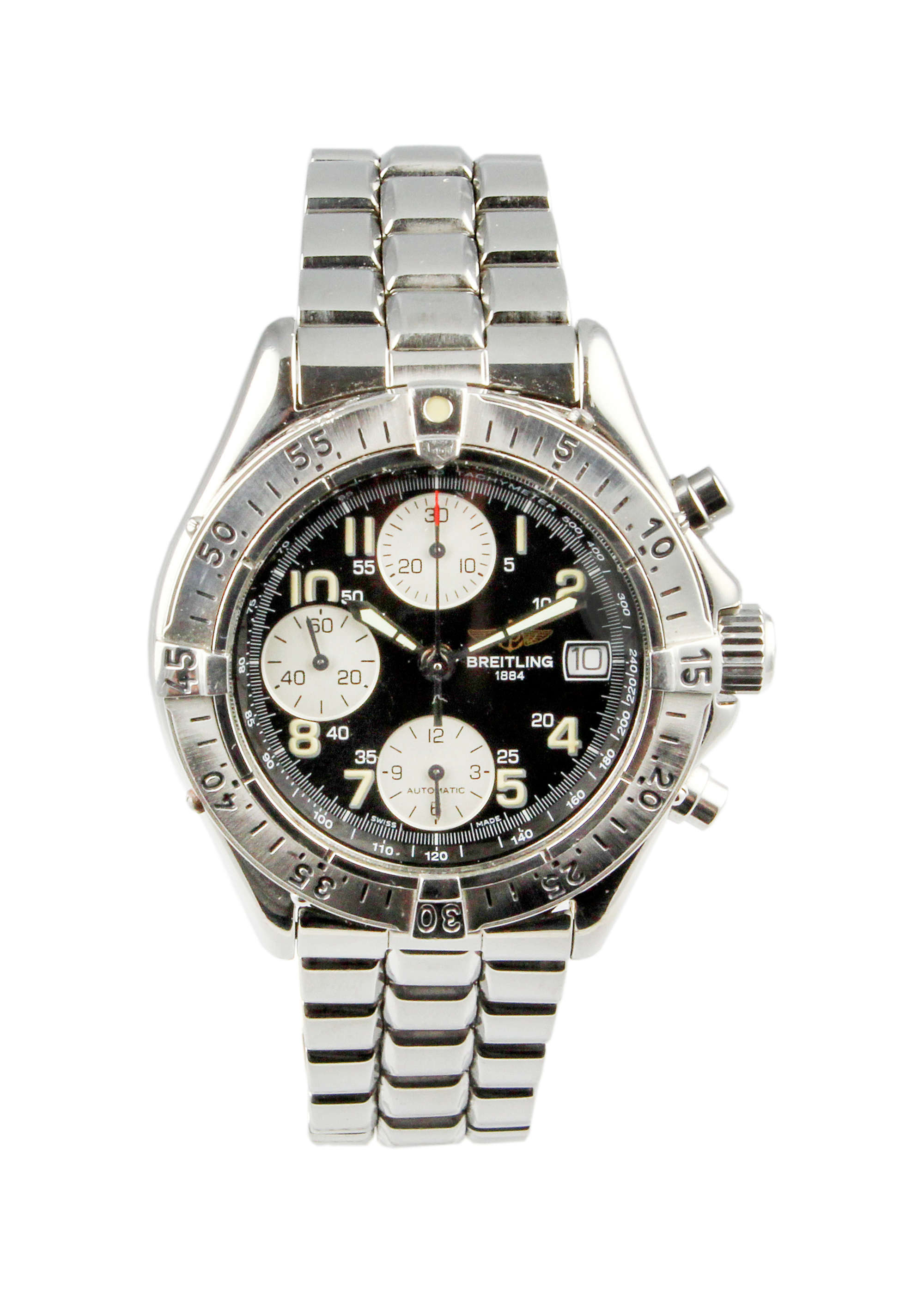 1998 Breitling Colt Chronograph Automatic complete with Box -Auction Lot