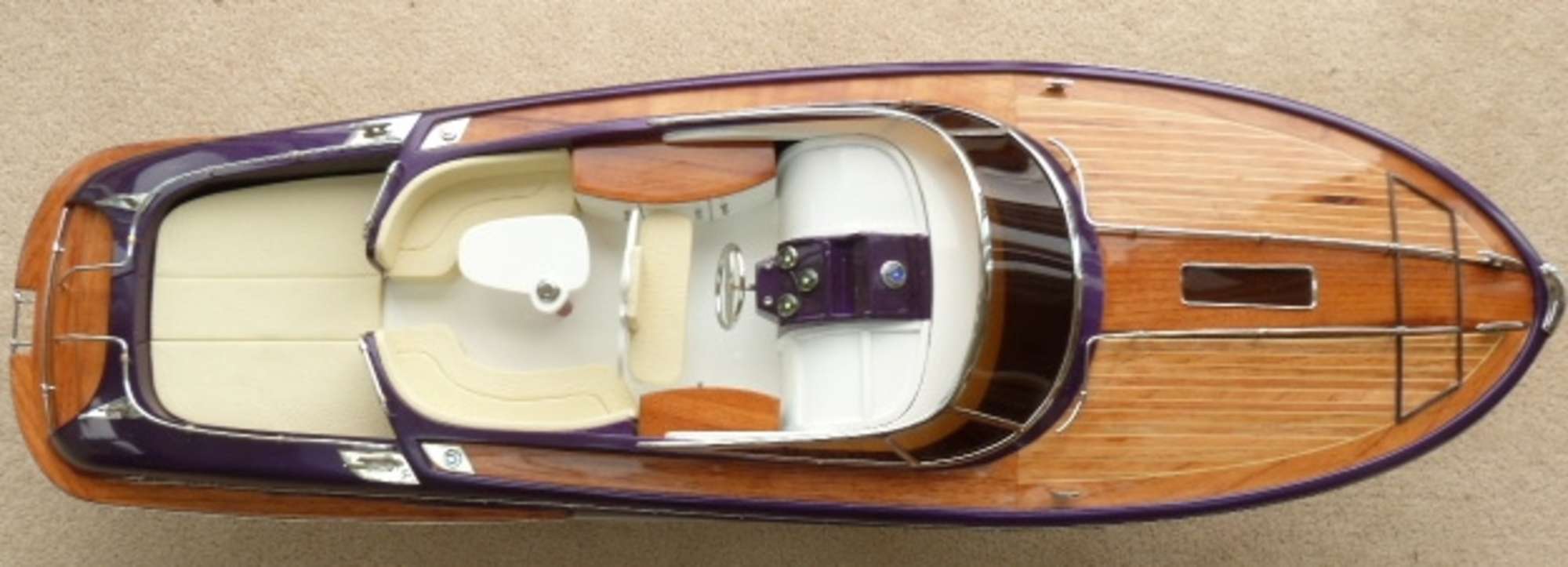 Rivarama scale model boat.-Sold