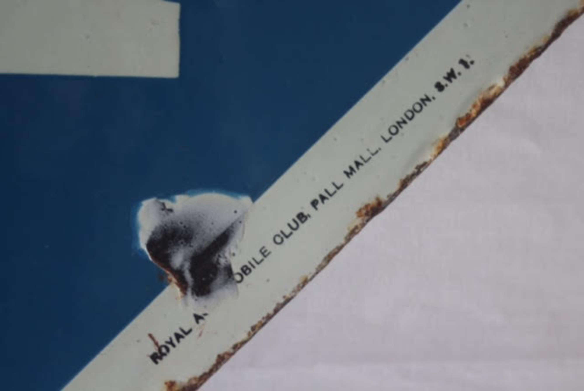 RAC enamel sign-Sold