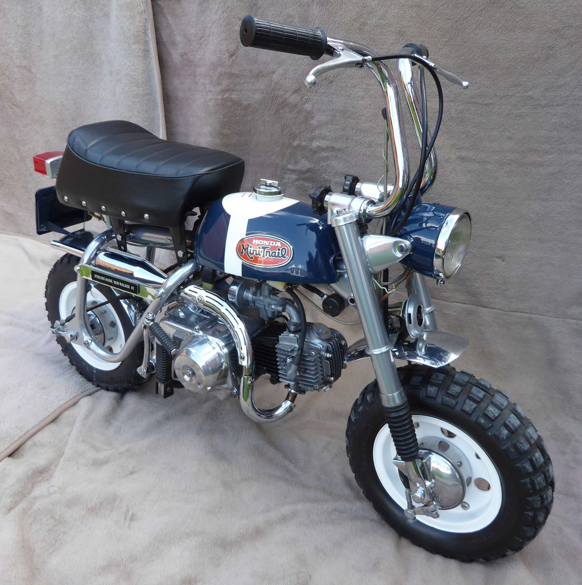 1969 Honda Z50A Mini-Trail Monkey Bike 'Sir Stirling Moss OB-Sold