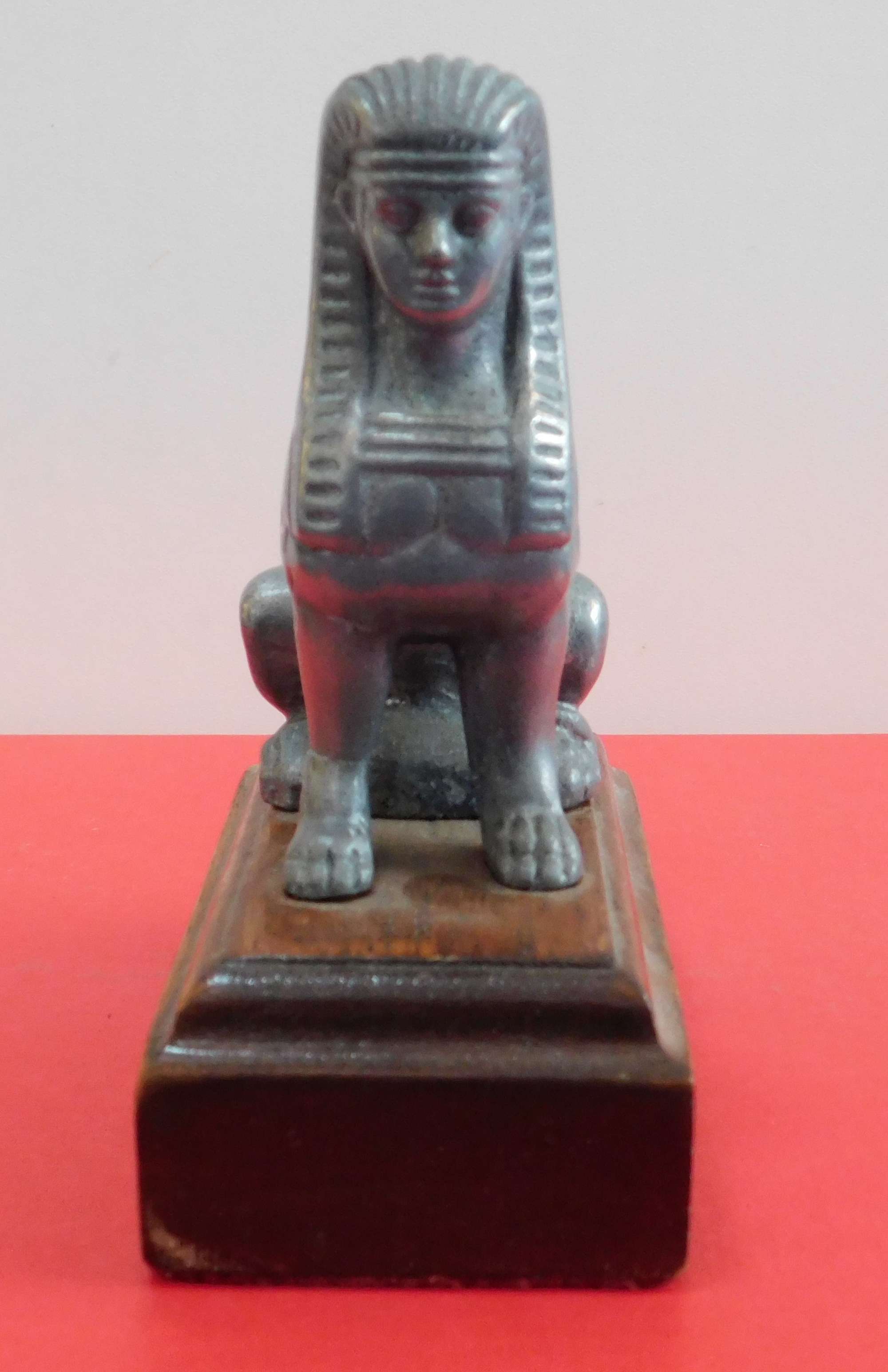 Armstrong Siddeley Sphinx bonnet mascot.-Auction Lot