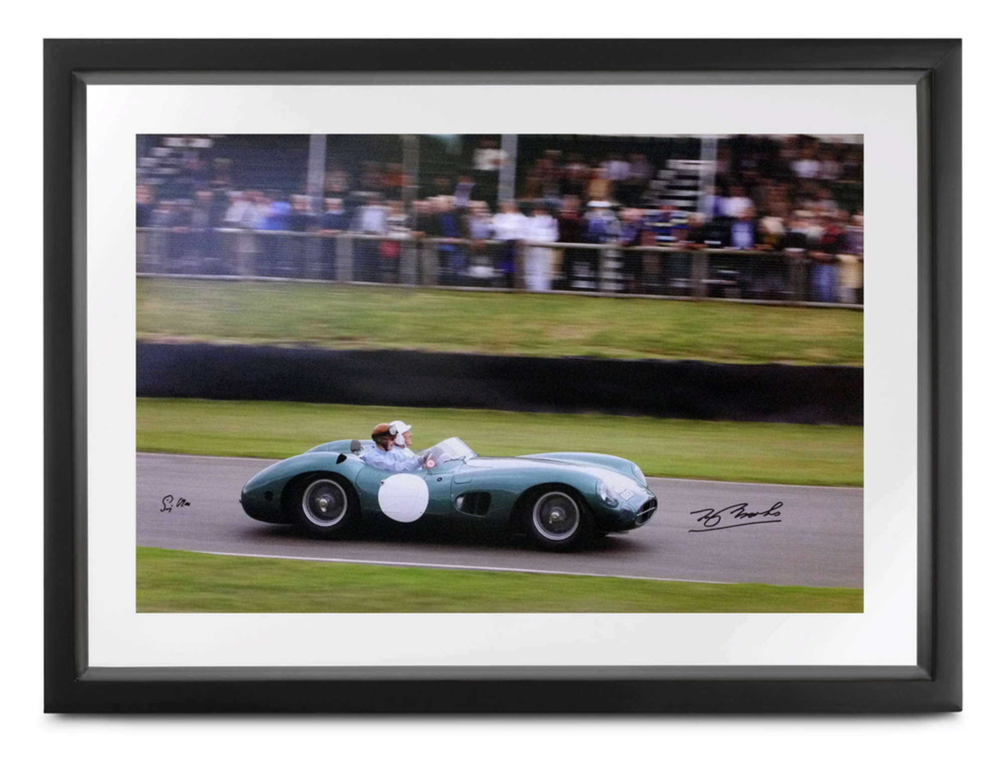 "Collection of Sir Stirling Moss OBE Signed Art" Tony Brooke-Auction Lot