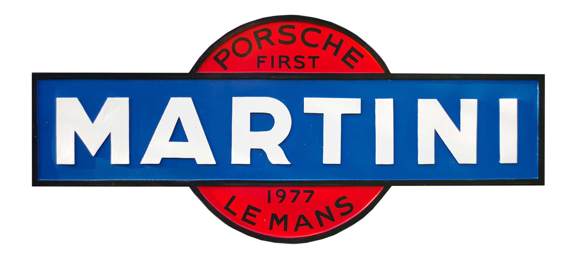 Fibreglass Martini Porsche at Le Mans Sign-Sold