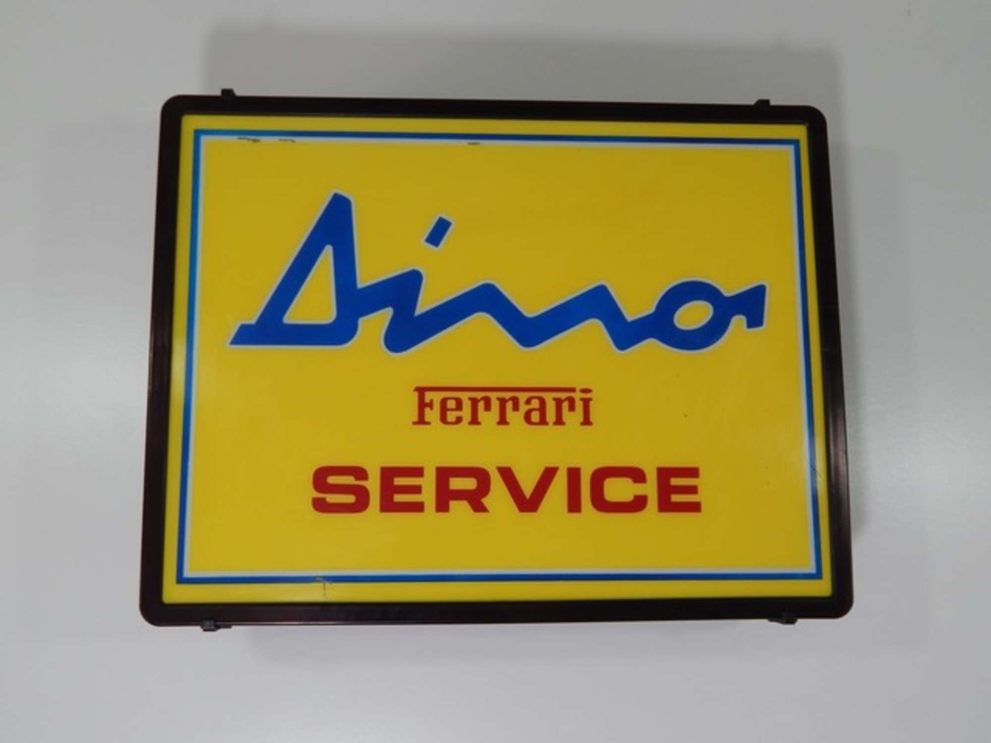 Ferrari 206/246 Dino illuminated sign 1970s.-Sold