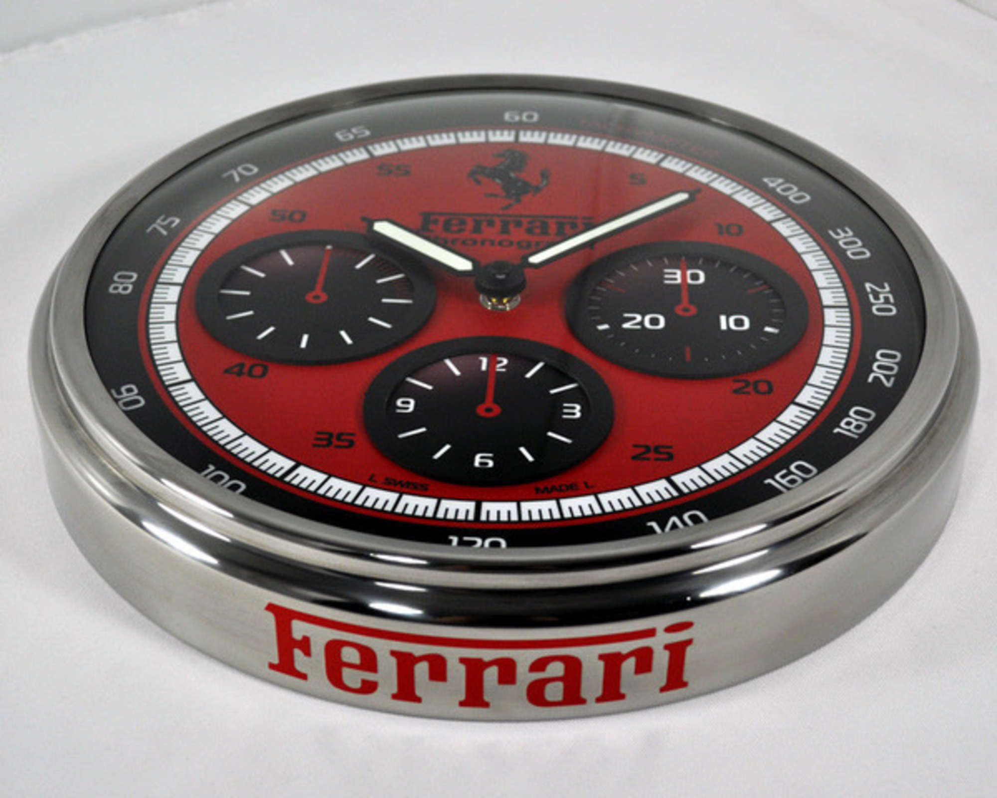 Ferrari Panerai Rattrapante clock.-Sold