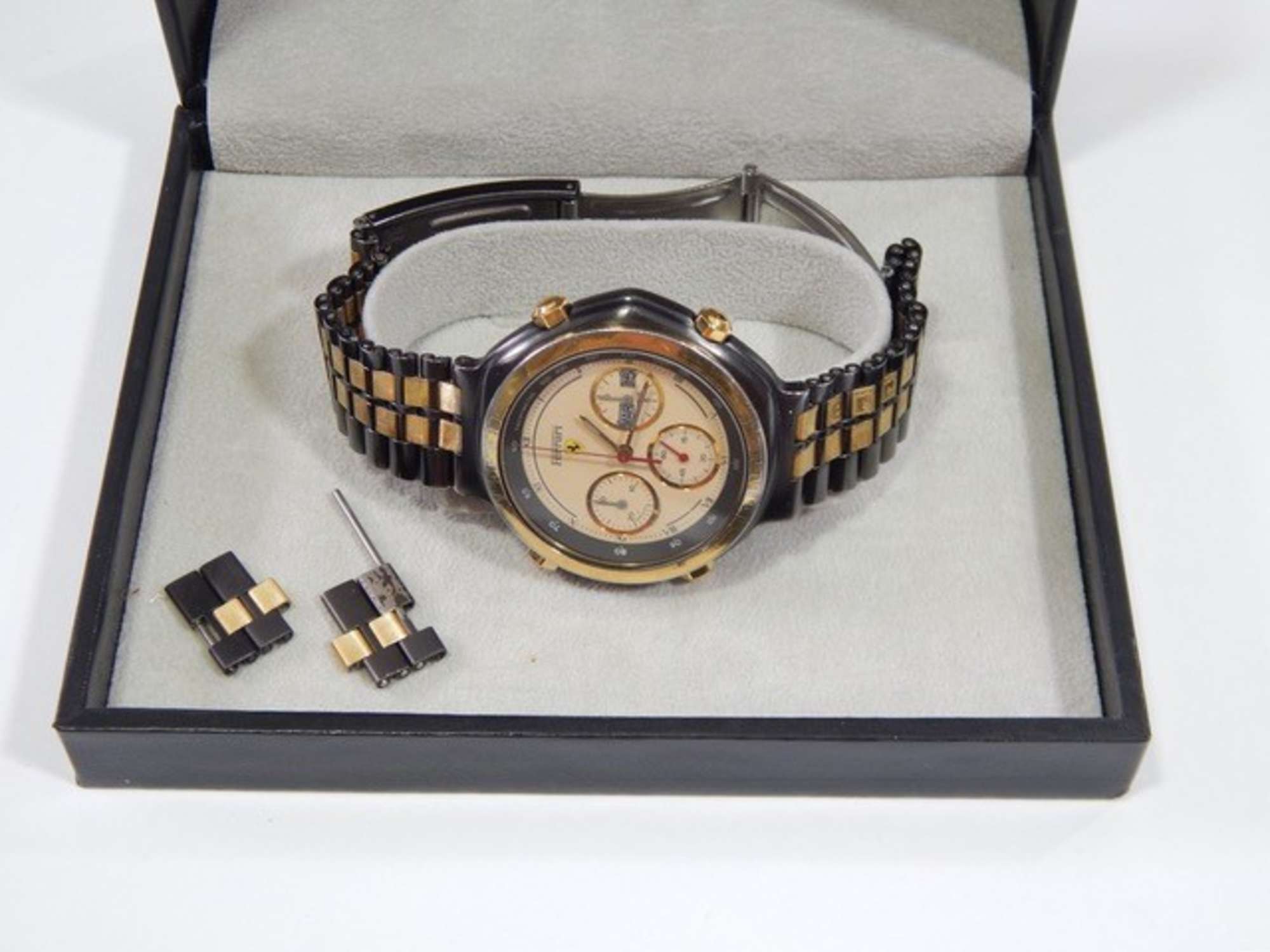 Cartier 'Ferrari'  Men's Chronograph with box.-Auction Lot