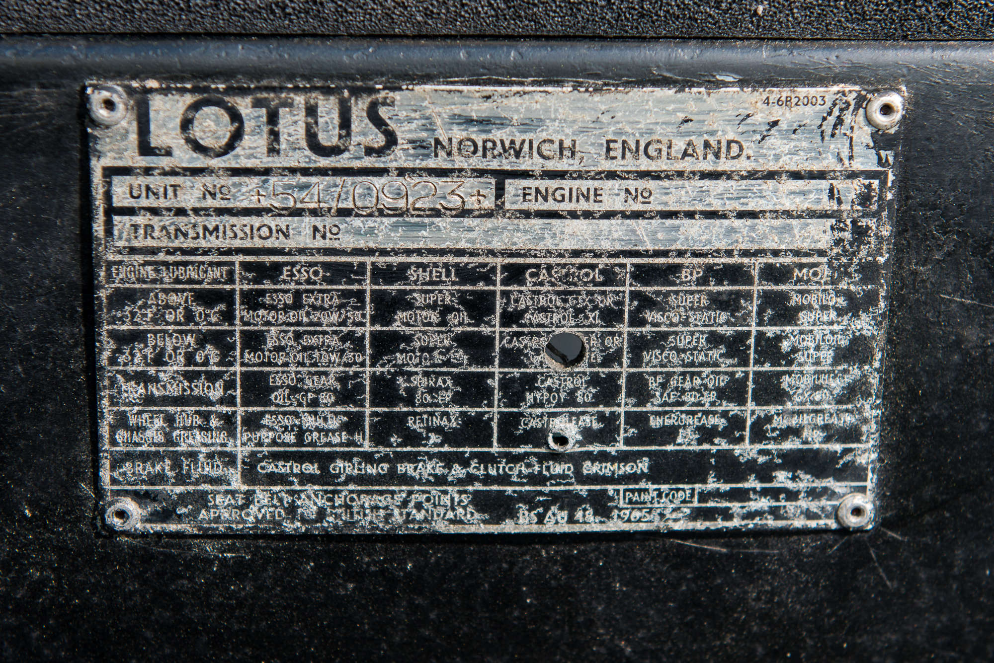 1968 Lotus Europa S2-Sold