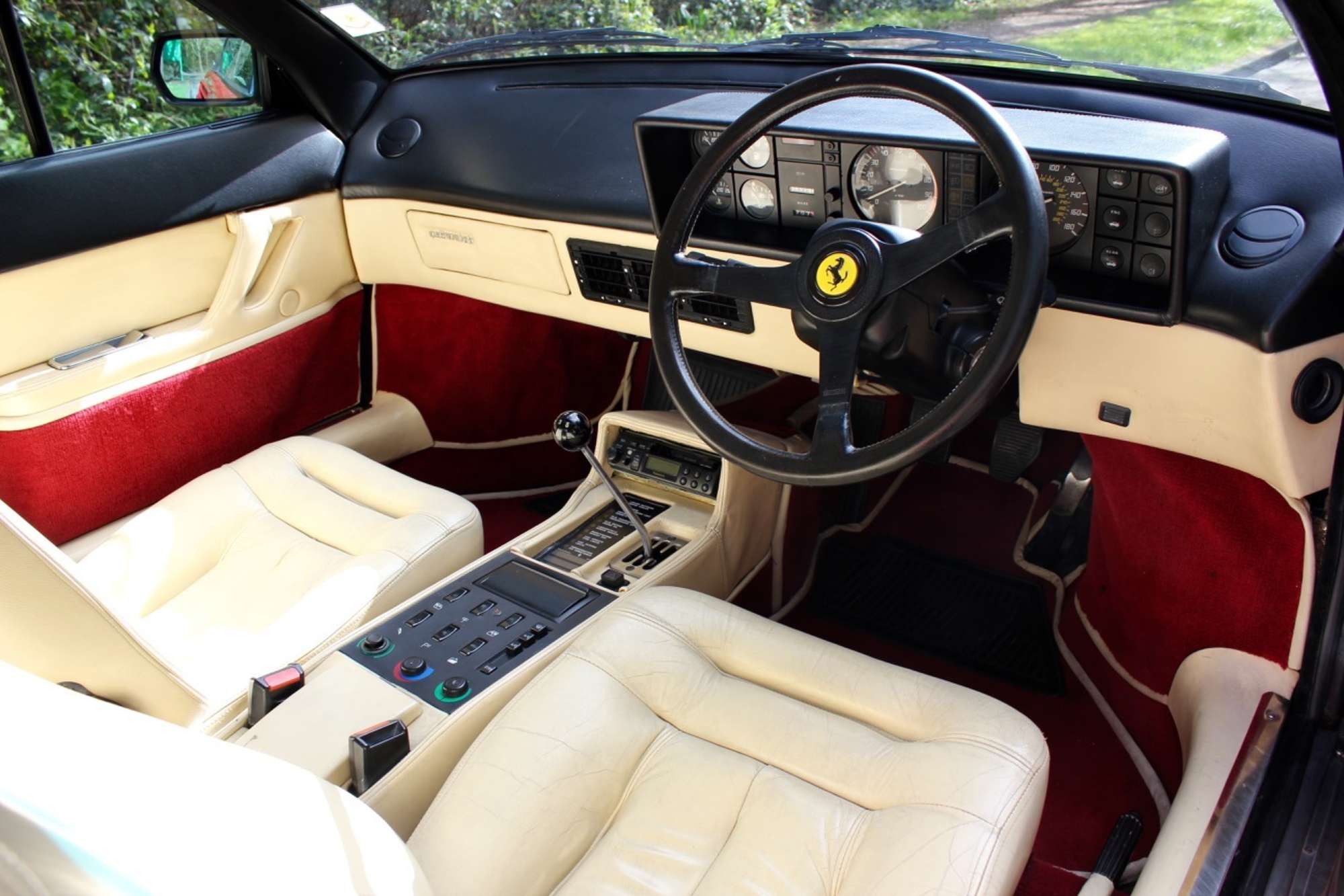 1984 Ferrari Mondial QV Convertible-Auction Lot