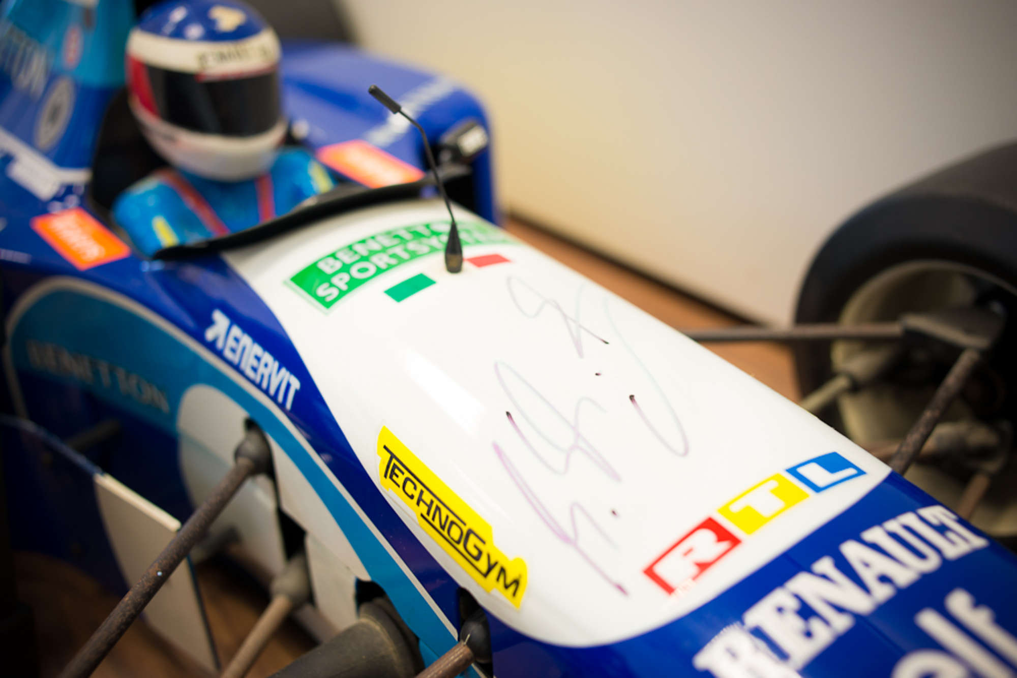 Michael Schumacher Radio-Controlled Bennetton F1 Car-Sold