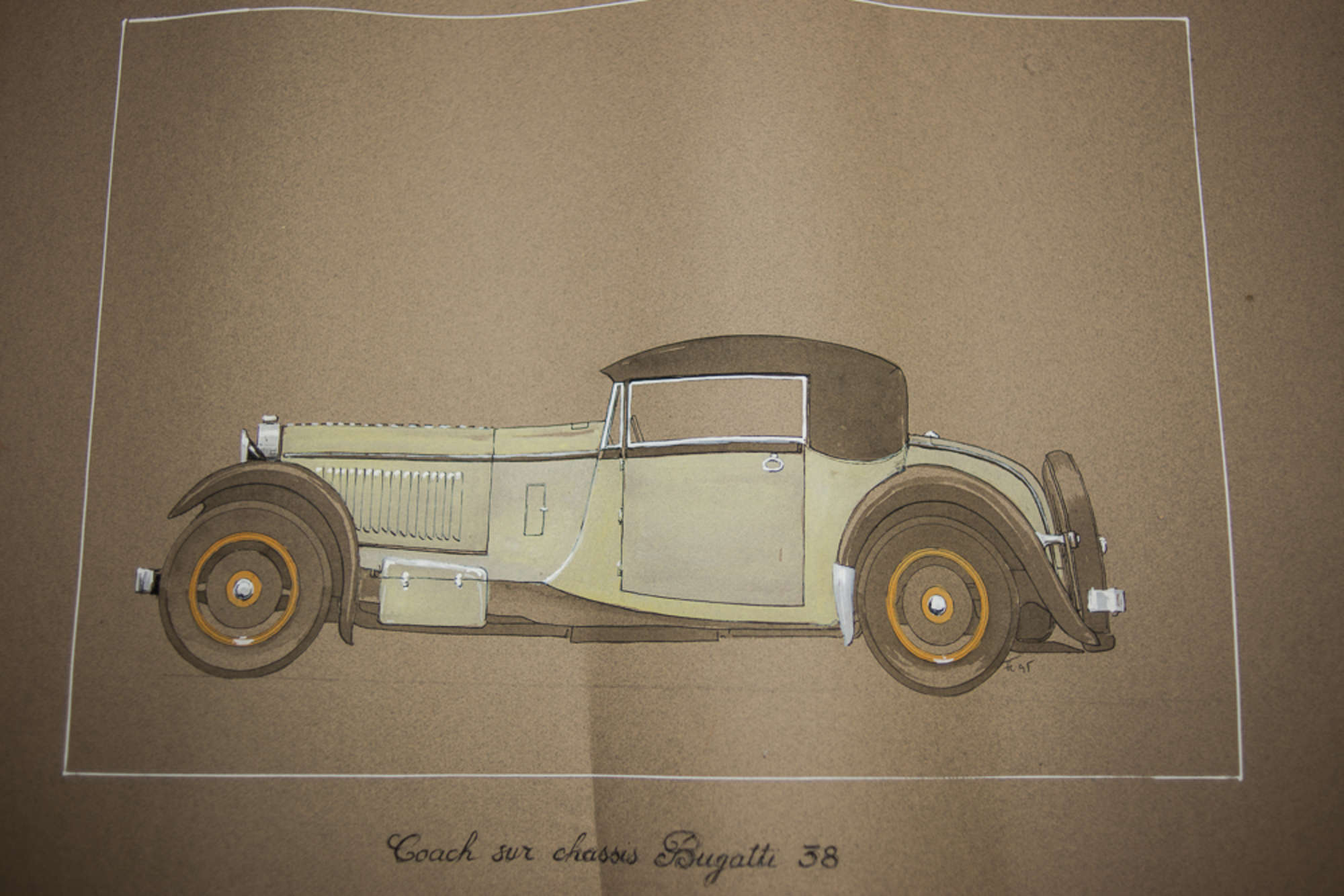 Five high quality Monaco posters & beautiful Bugatti Print-Sold