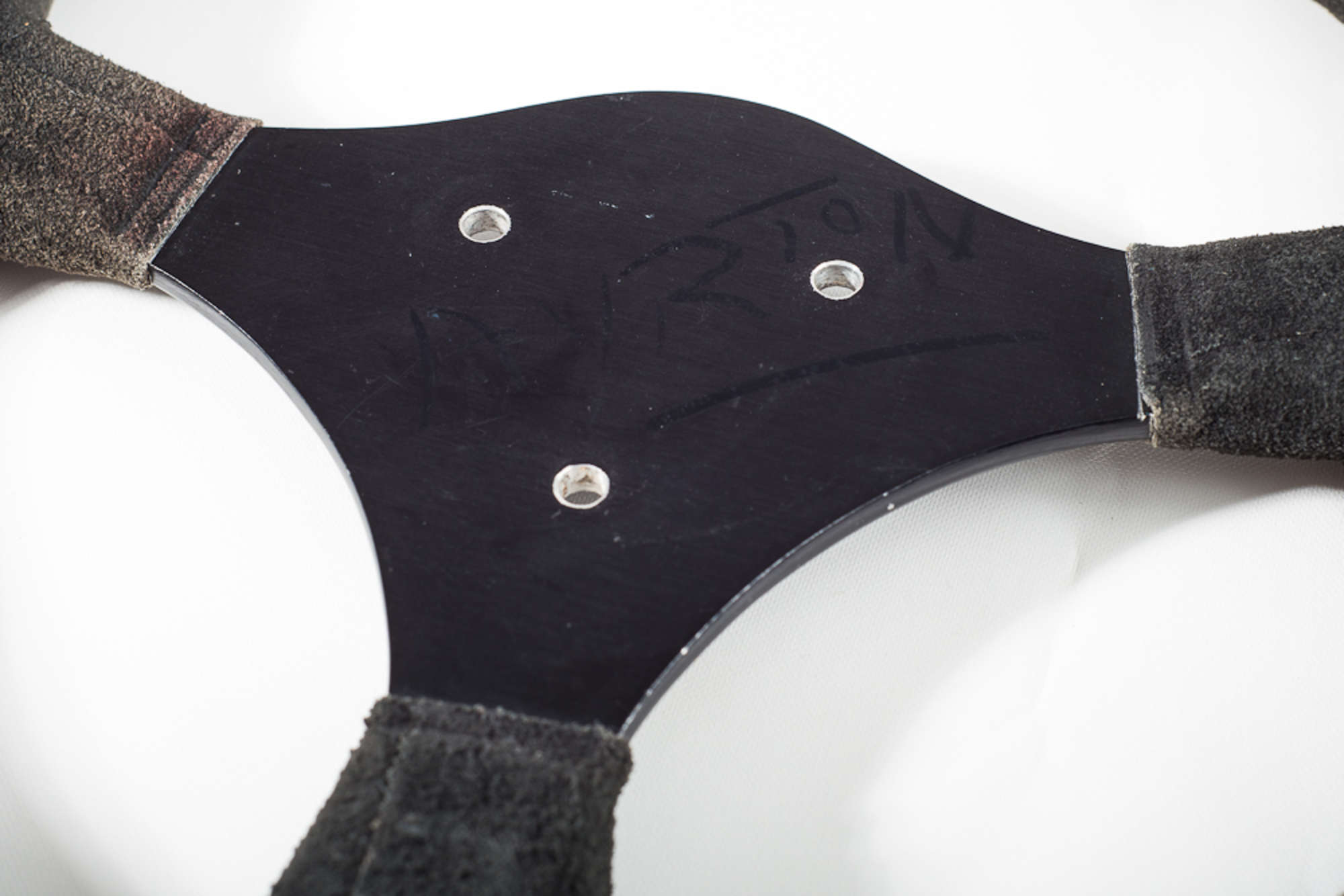 Ayrton Senna's 1984 Brazil GP Steering wheel-Auction Lot