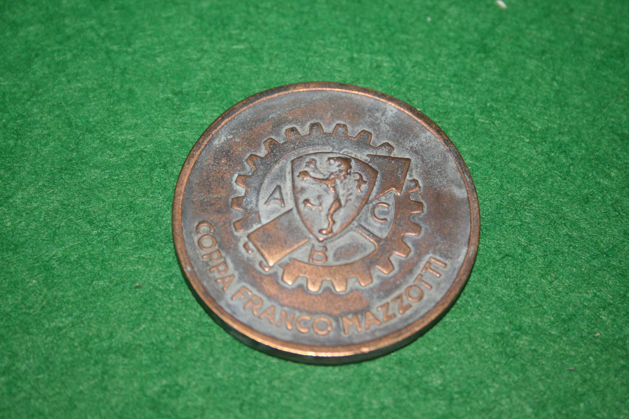 1955 Mille Miglia medal-Sold