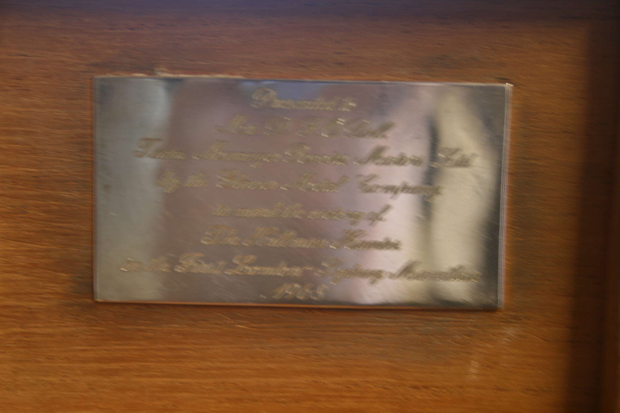 1968 London to Sydney Marathon silver cigarette box-Auction Lot