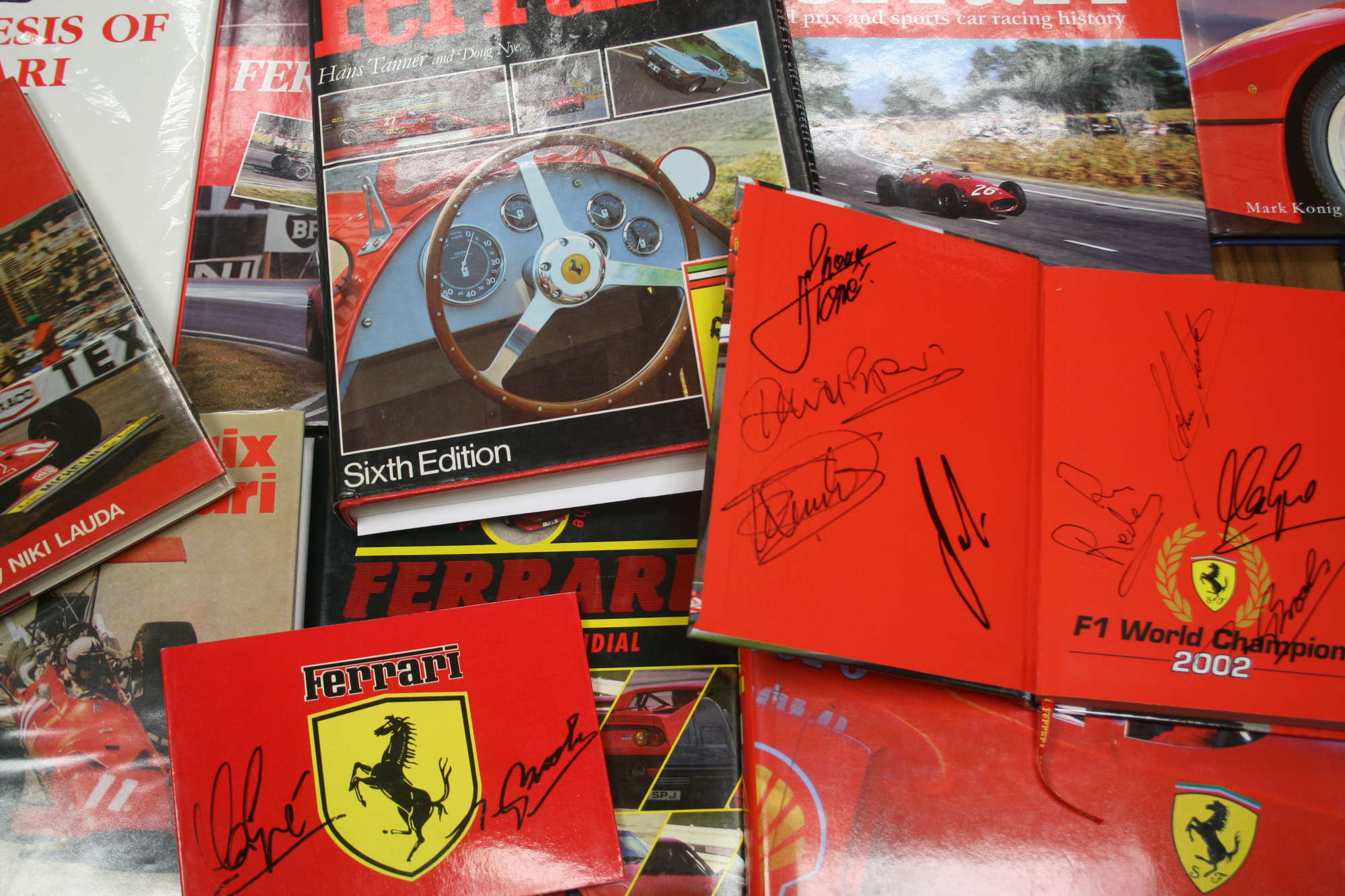 Ferrari titles-Sold