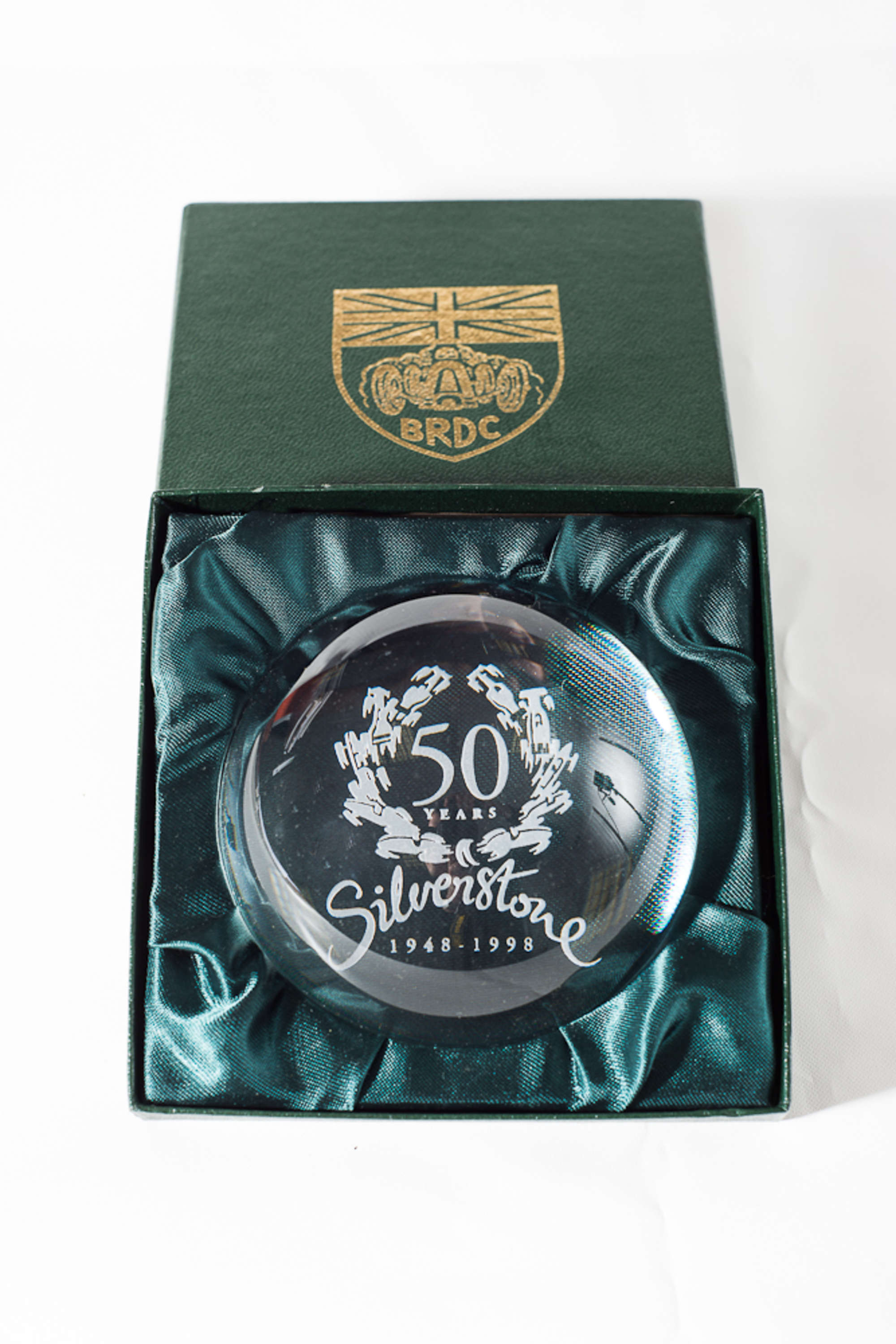 BRDC paperweight-Sold