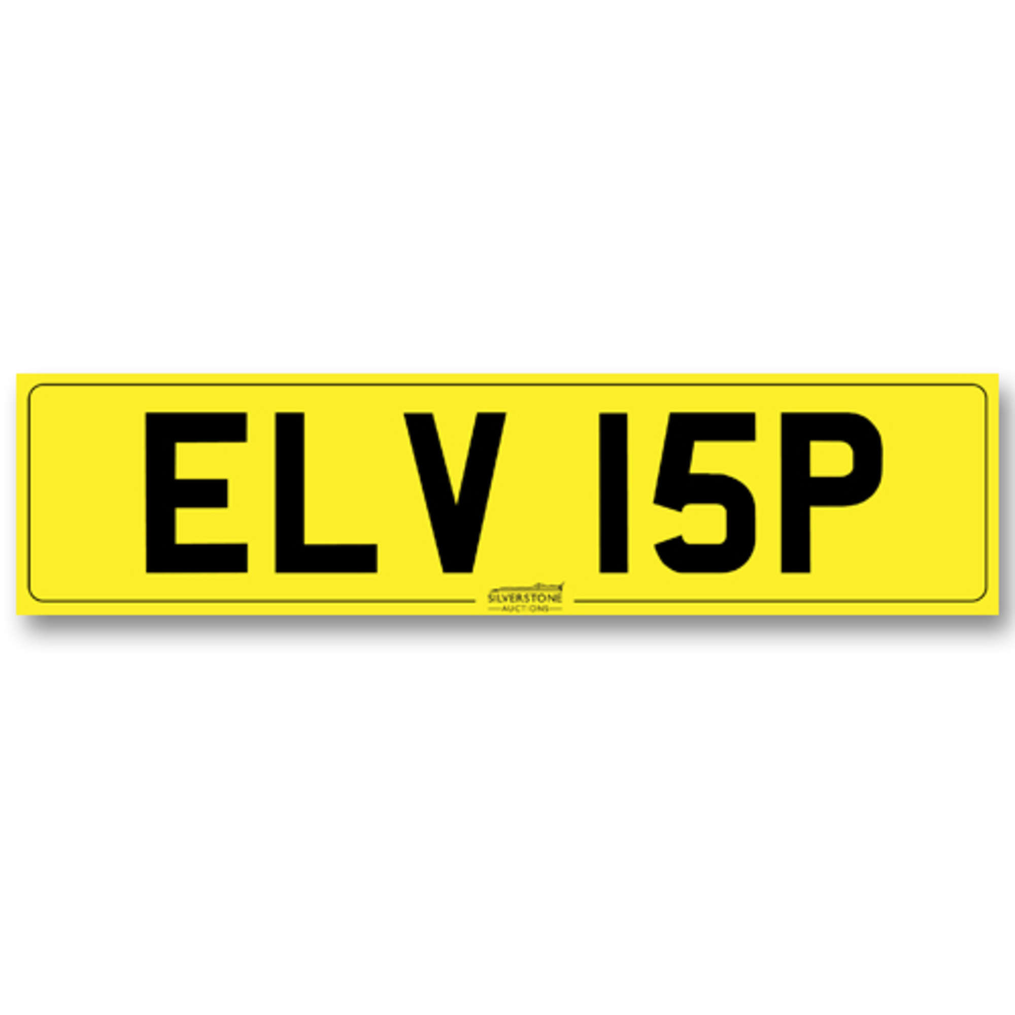 Registration Number ELV I5 P-Auction Lot