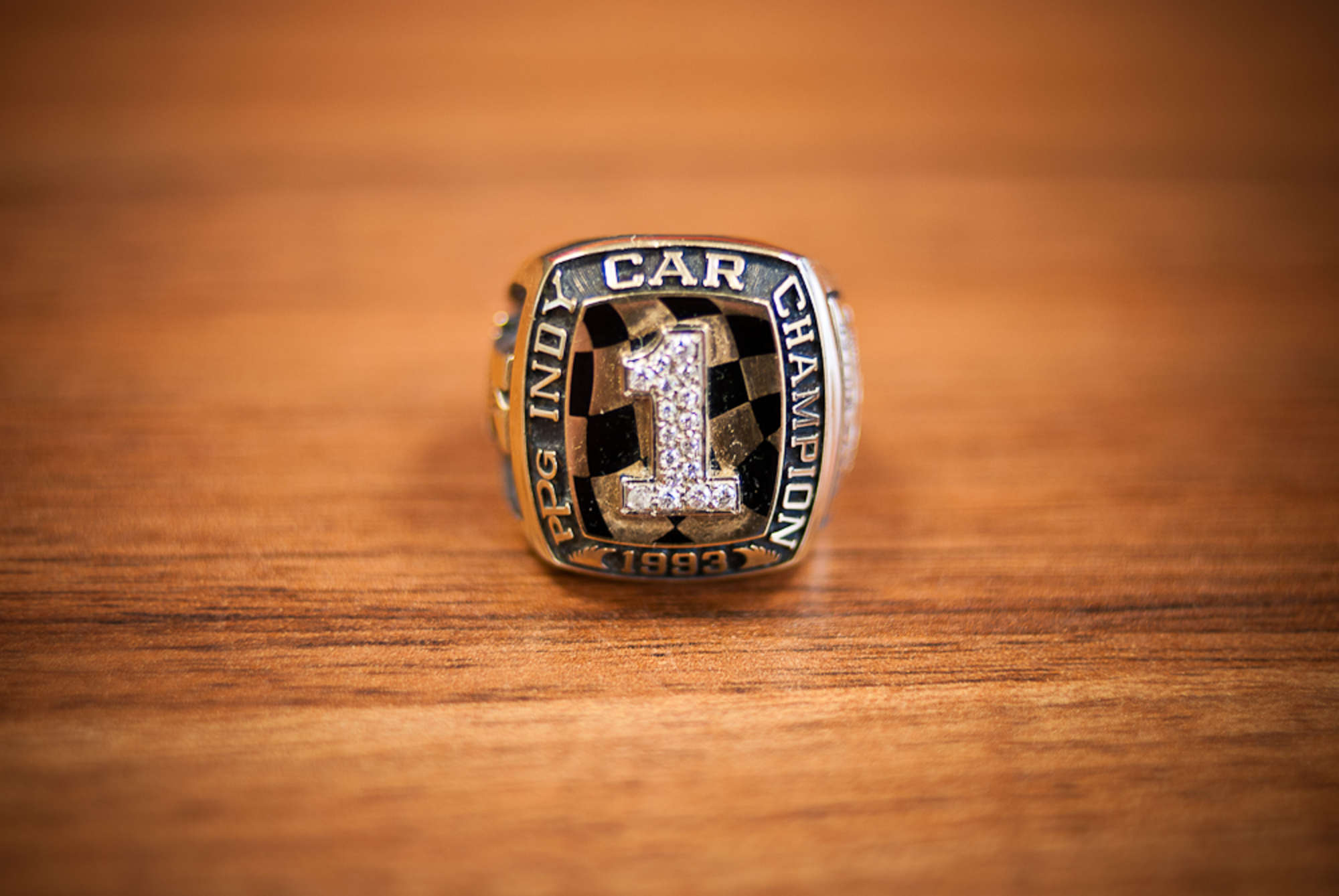 Indy 500 Gold signet Ring-Sold