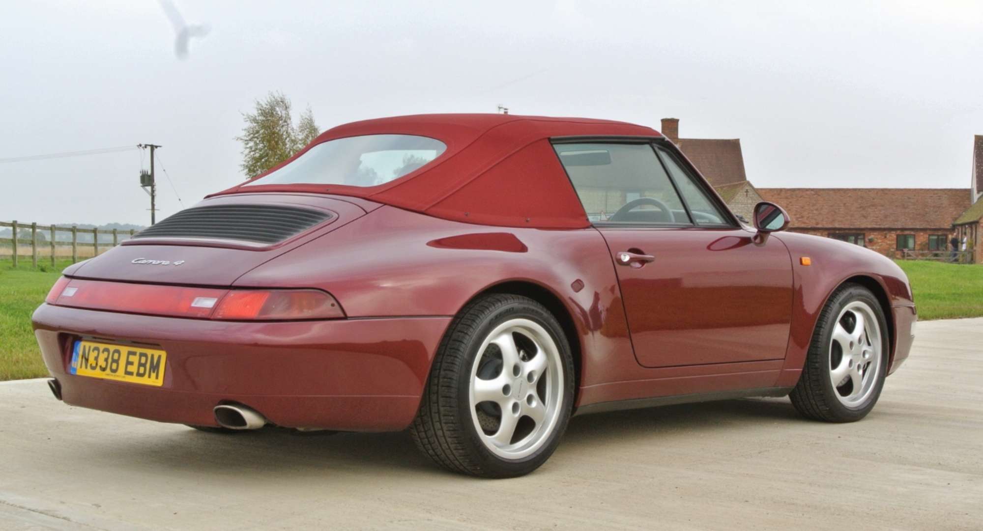 1996 Porsche 911 (993) Carrera 4 Cabriolet-Auction Lot