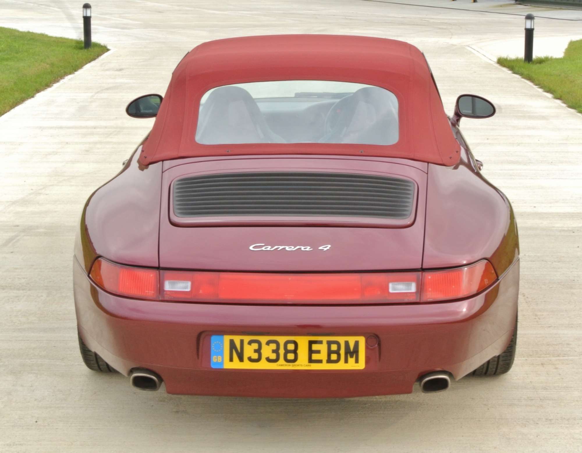 1996 Porsche 911 (993) Carrera 4 Cabriolet-Auction Lot