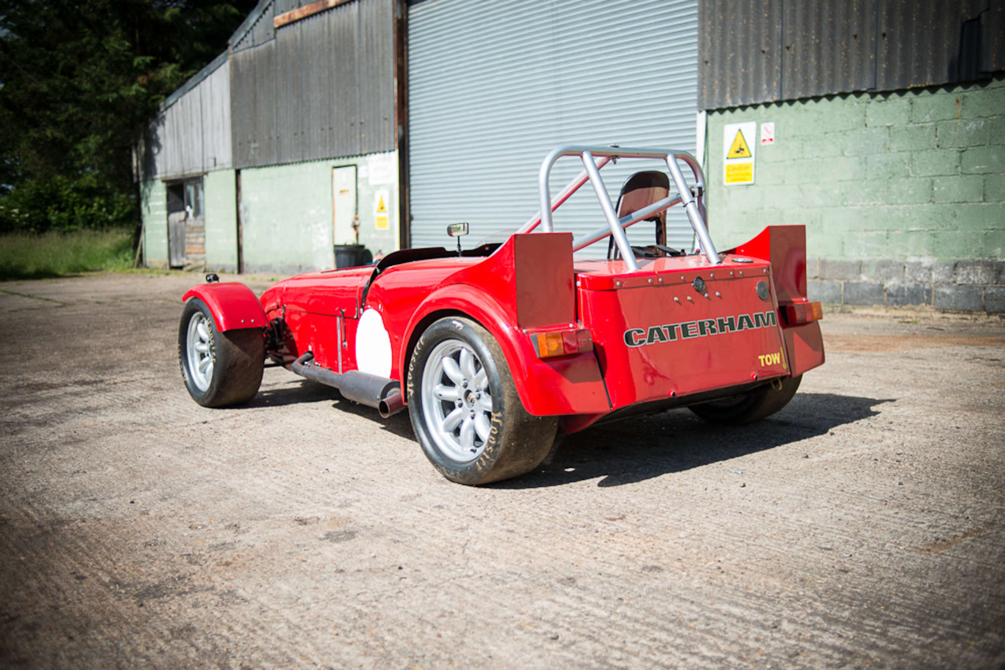 1986 Caterham Seven Original Factory Supplied Race Car-Auction Lot