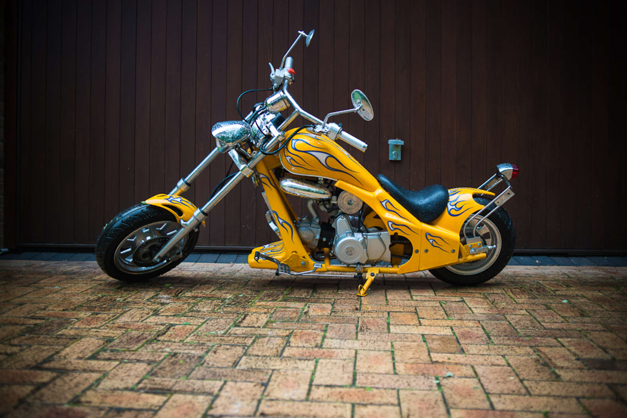 Child's petrol-powered Chopper Motorcycle-Auction Lot