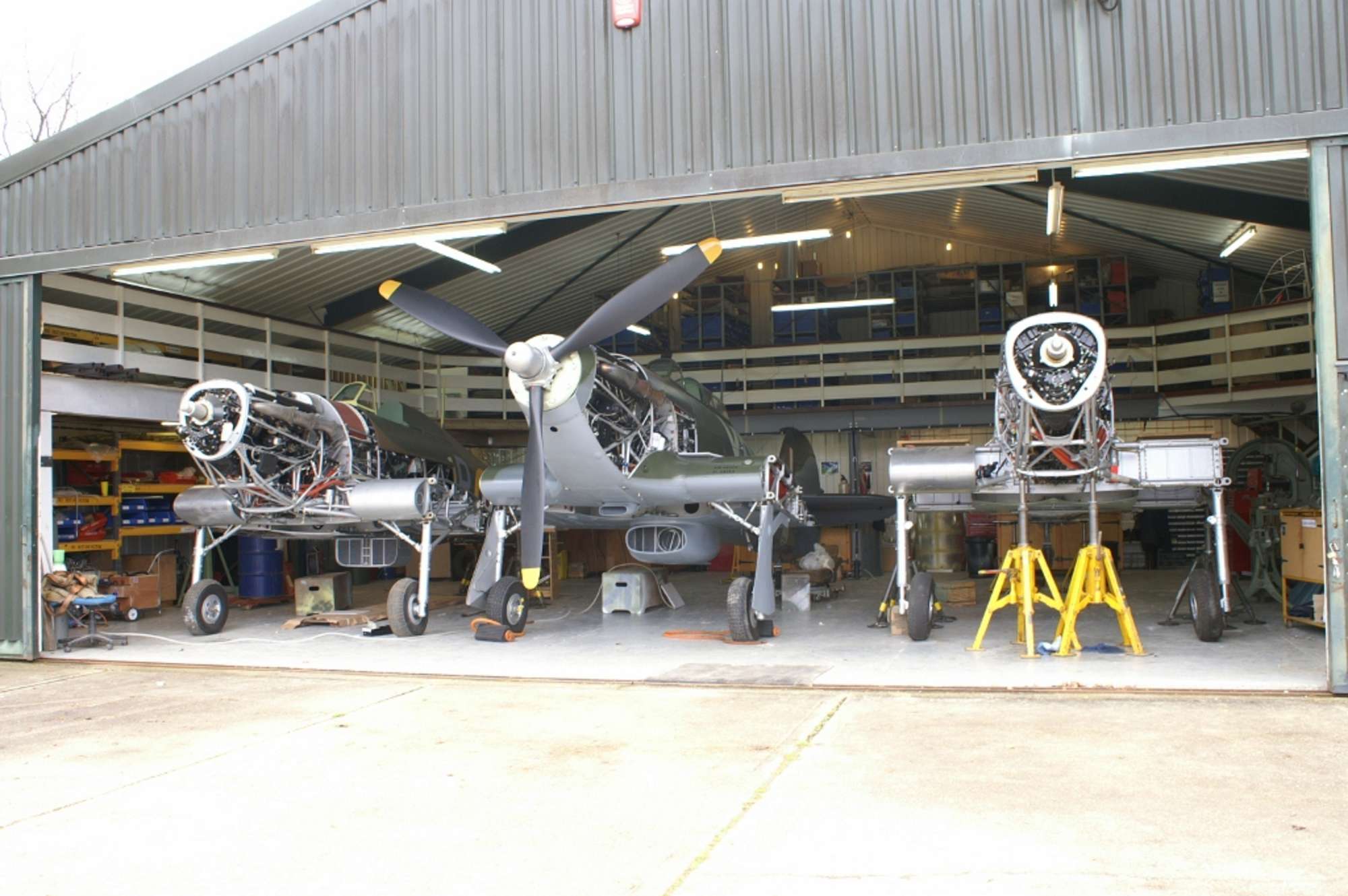 A guided tour of Hawker Restorations, Suffolk-Sold