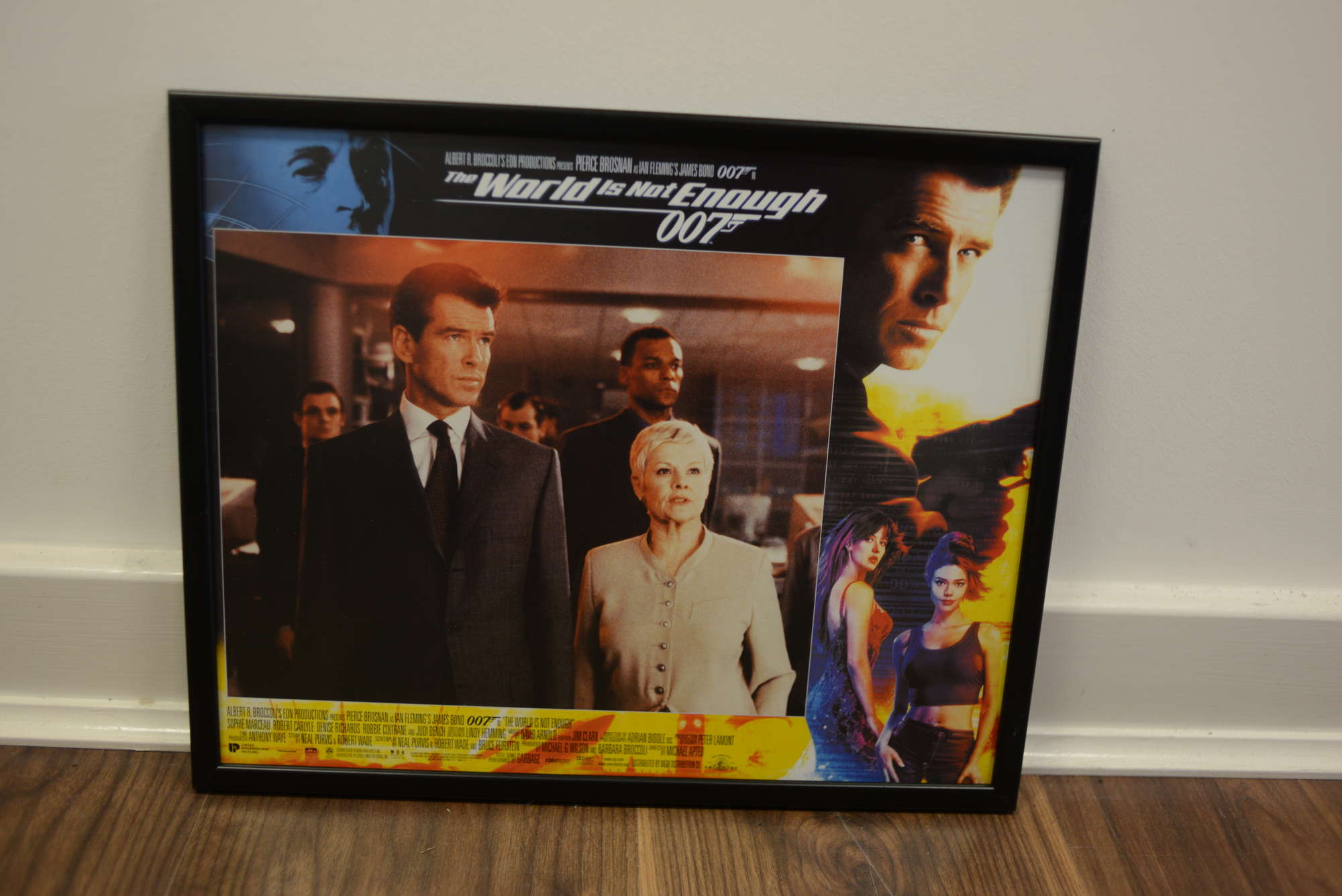 A selection of James Bond '007' framed posters-Sold