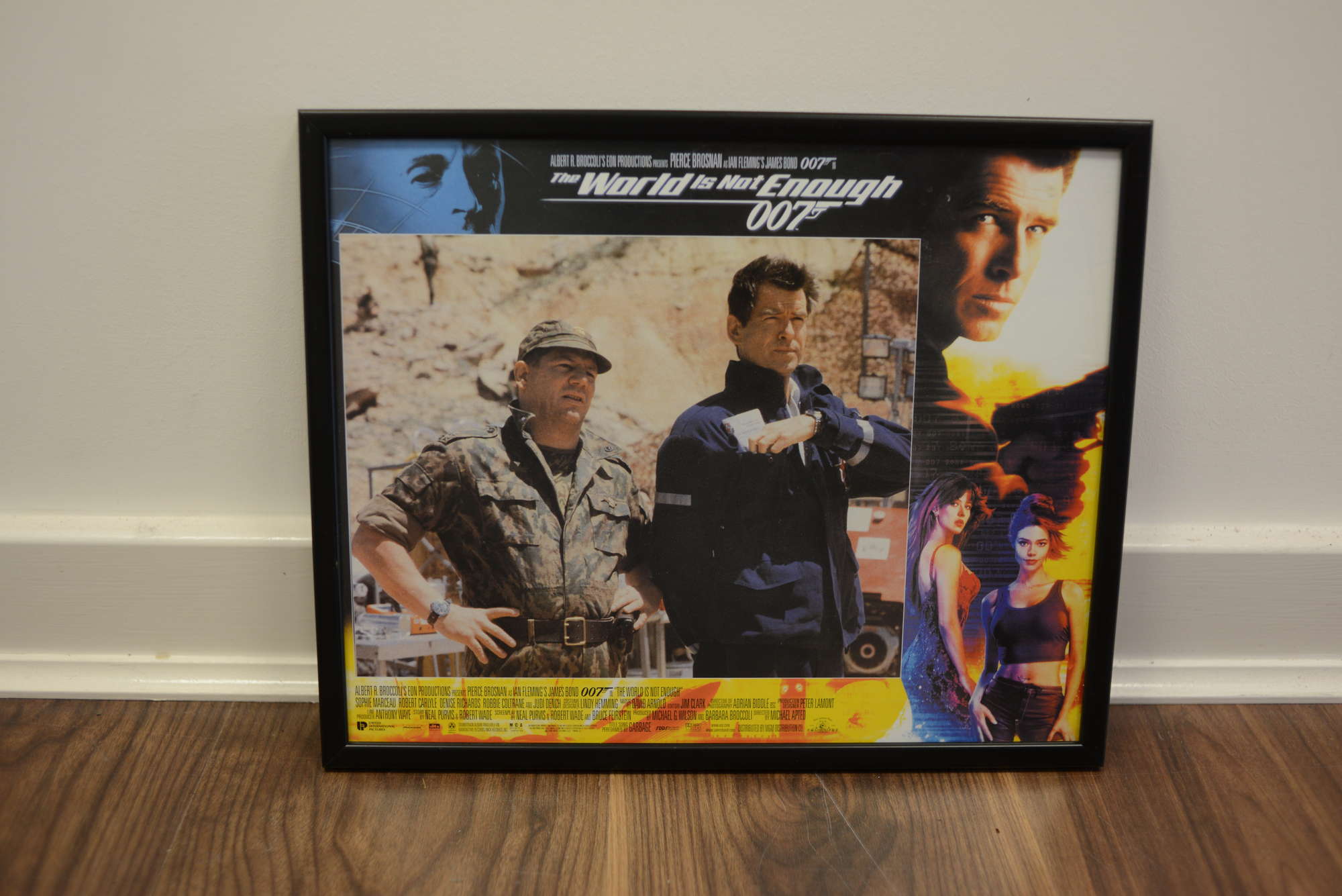 A selection of James Bond '007' framed posters-Sold