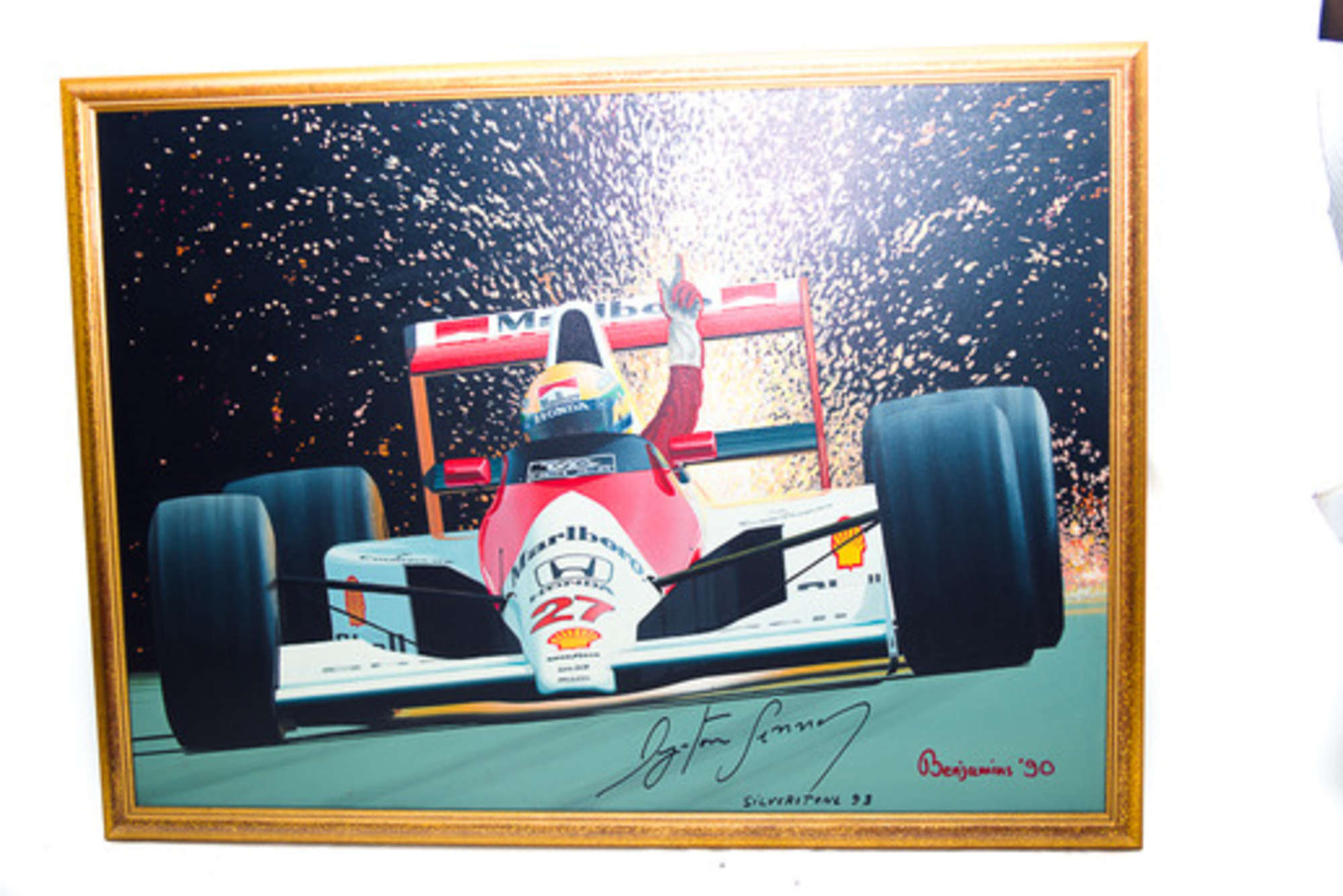 Original Benjamins Oil Painting of Senna-Sold