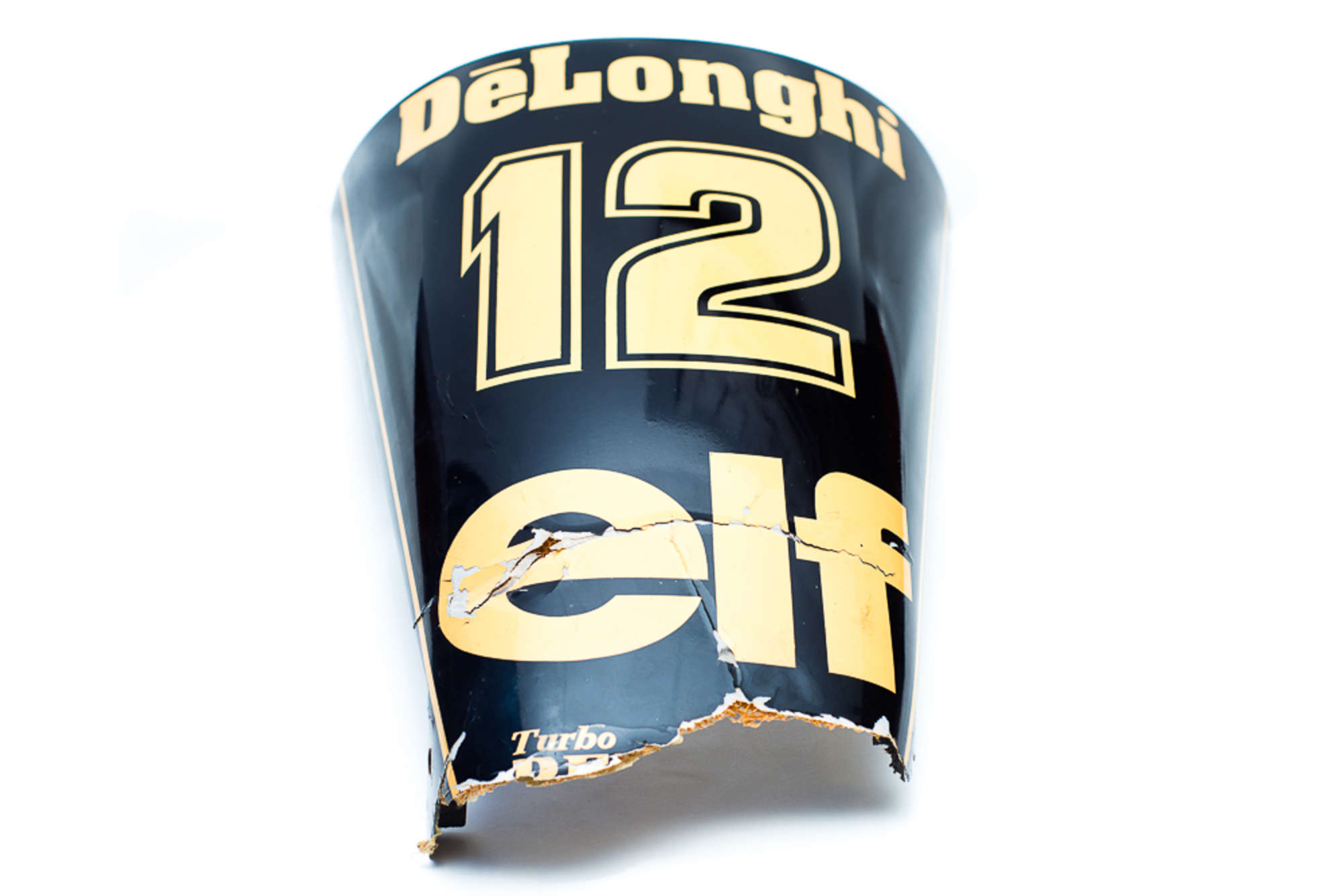 Ayrton Senna Nose Cone 98T from 1986 Team Lotus -Sold