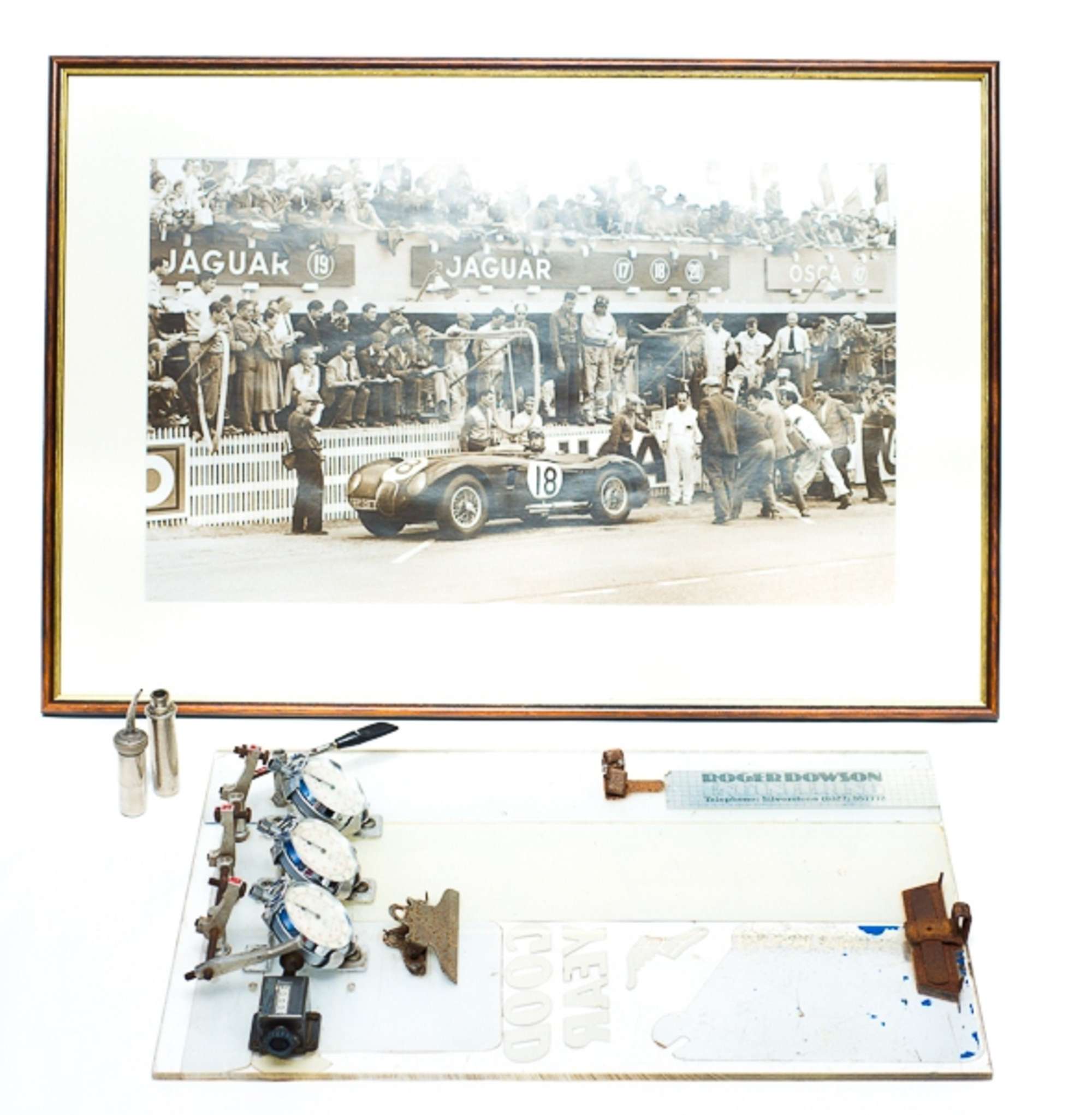 A Mixed lot of Automobilia from the estate of Roger Dowson-Sold