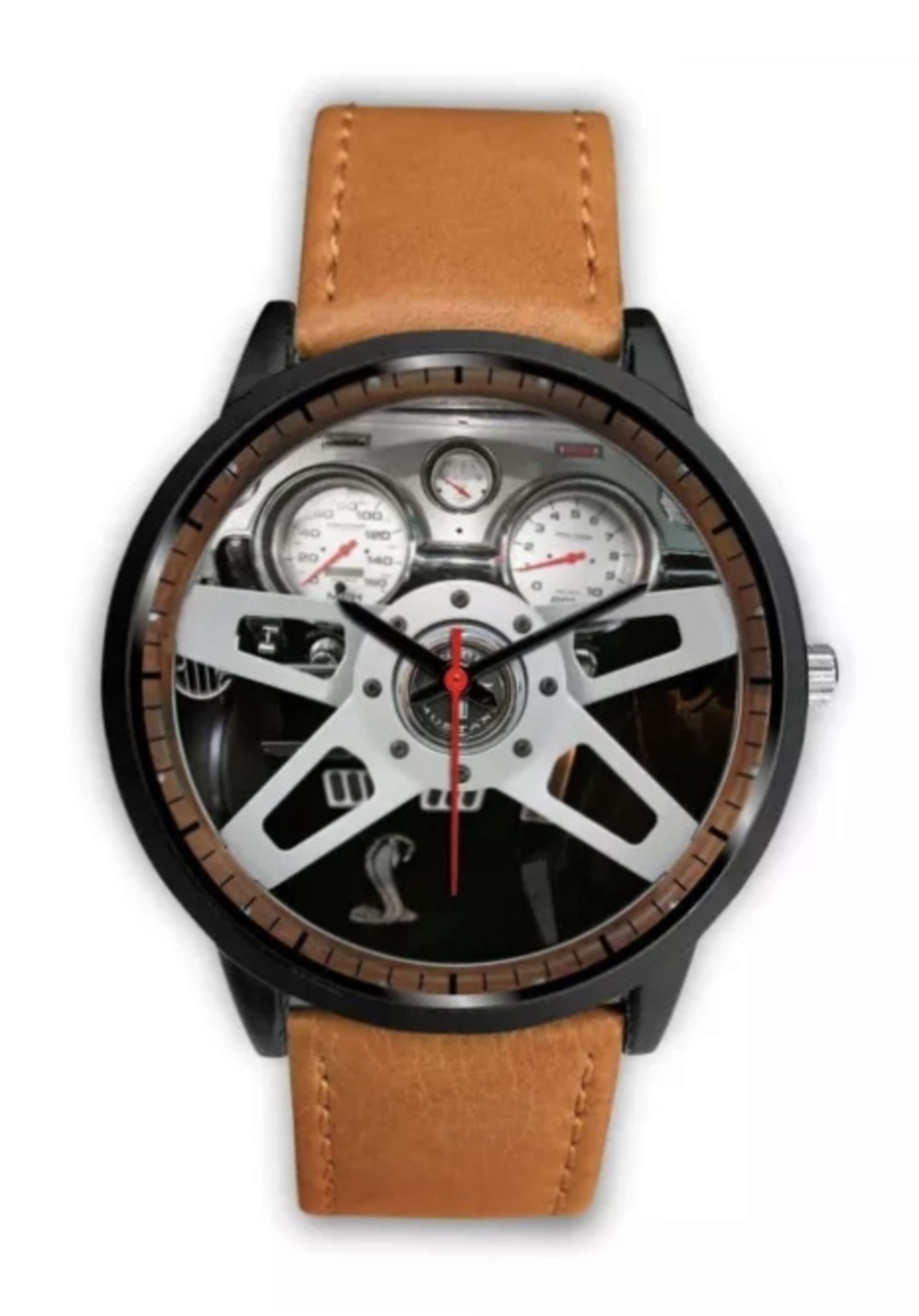 Contemporary gentlemans wristwatch. 'Eleanor' homage.-Sold