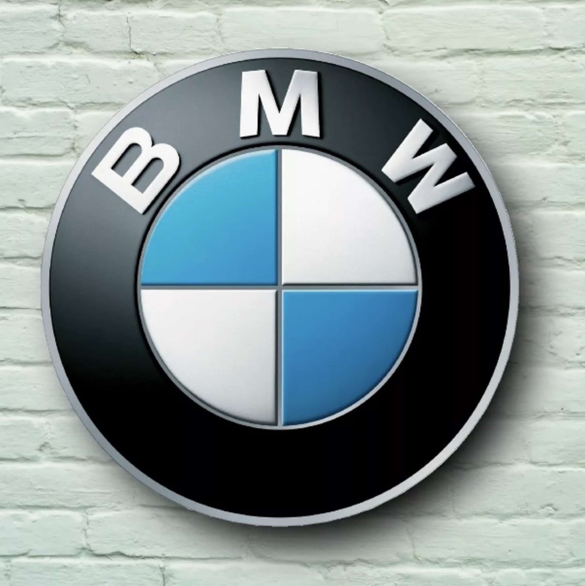 BMW themed garage or workshop wall sign -Sold