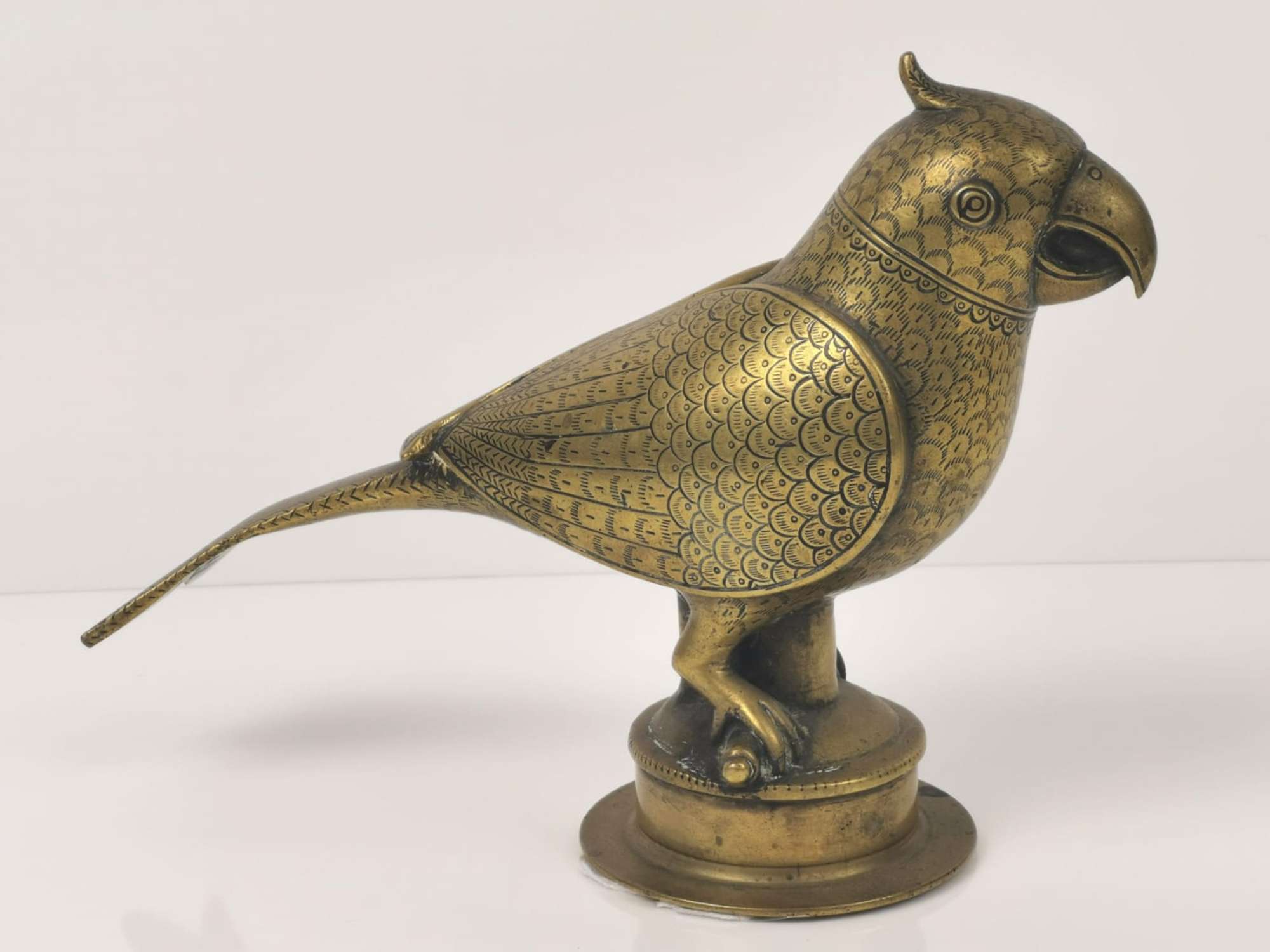 Cast brass bird themed radiator cap -Sold