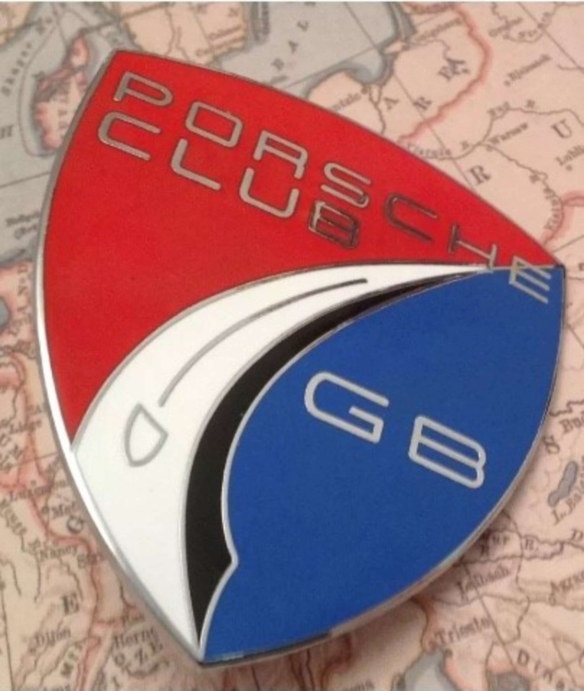 Original Porsche Club GB car badge-Sold